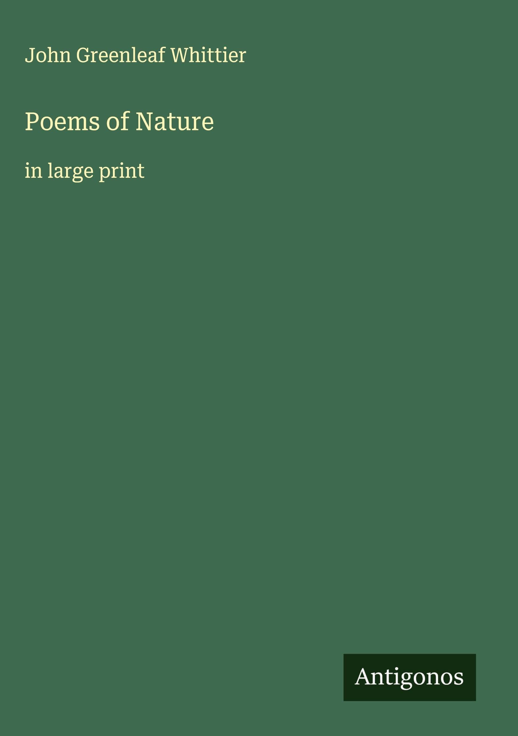 Poems of Nature Classics