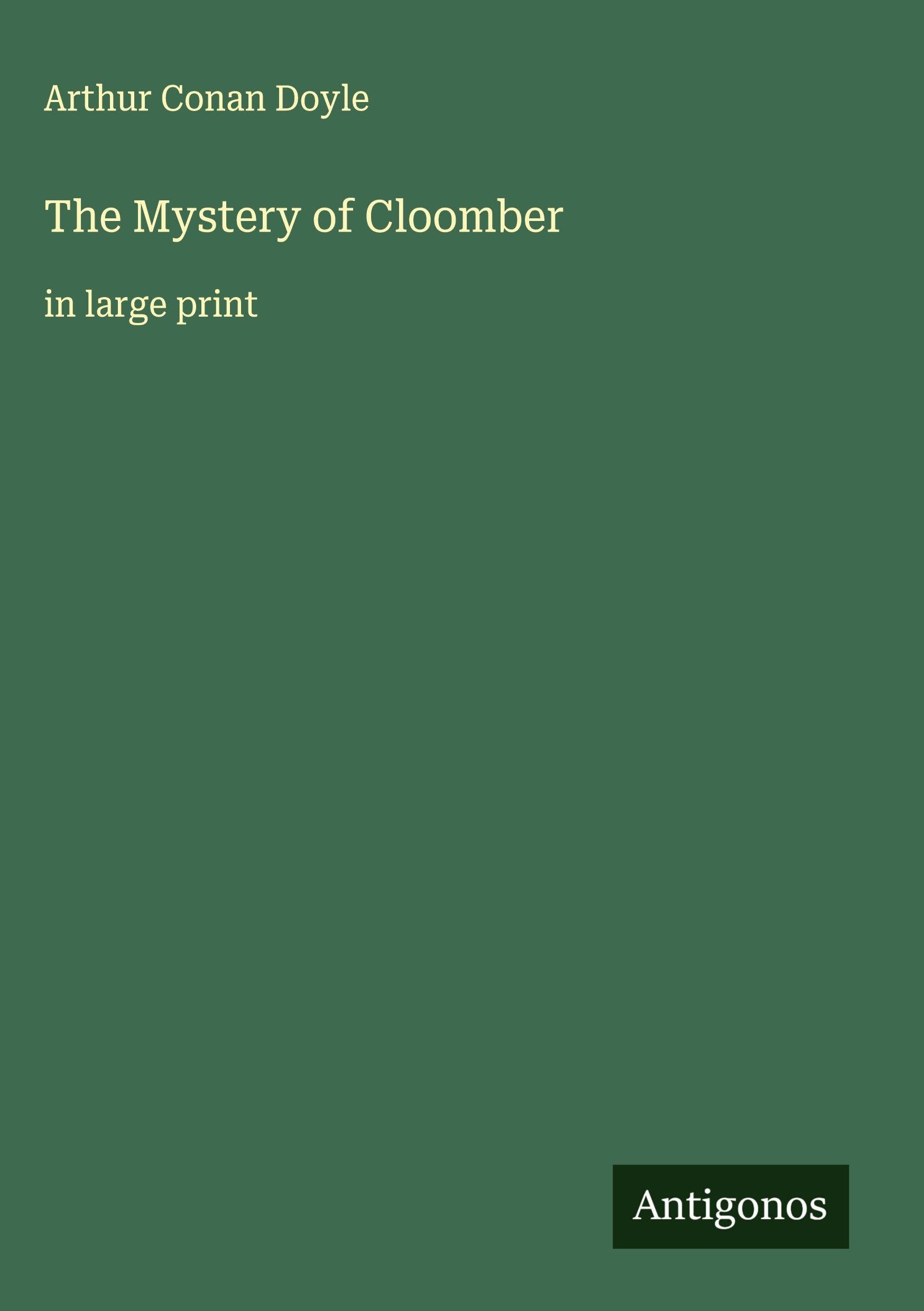 The Mystery of Cloomber Classics