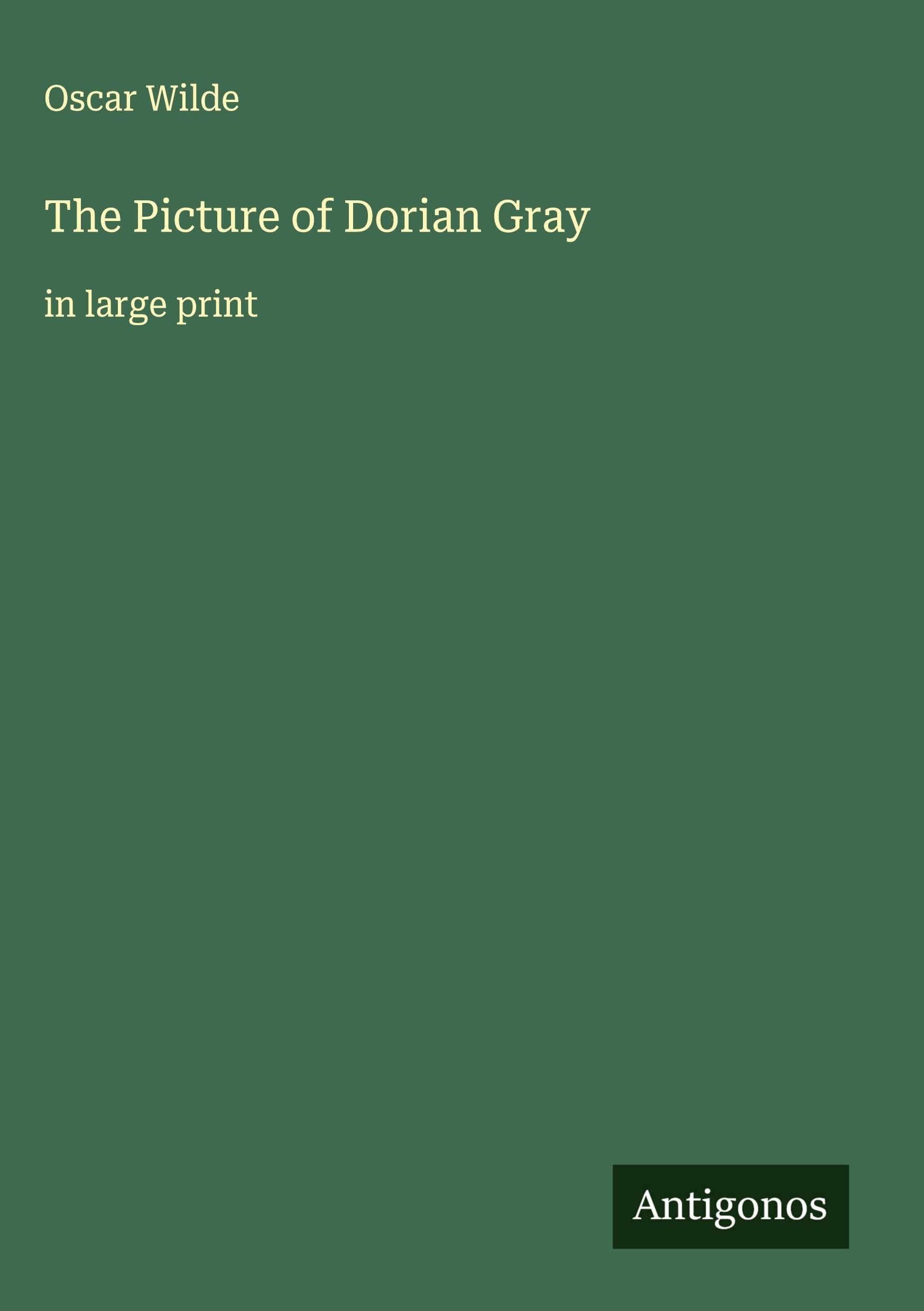 The Picture of Dorian Gray Classics