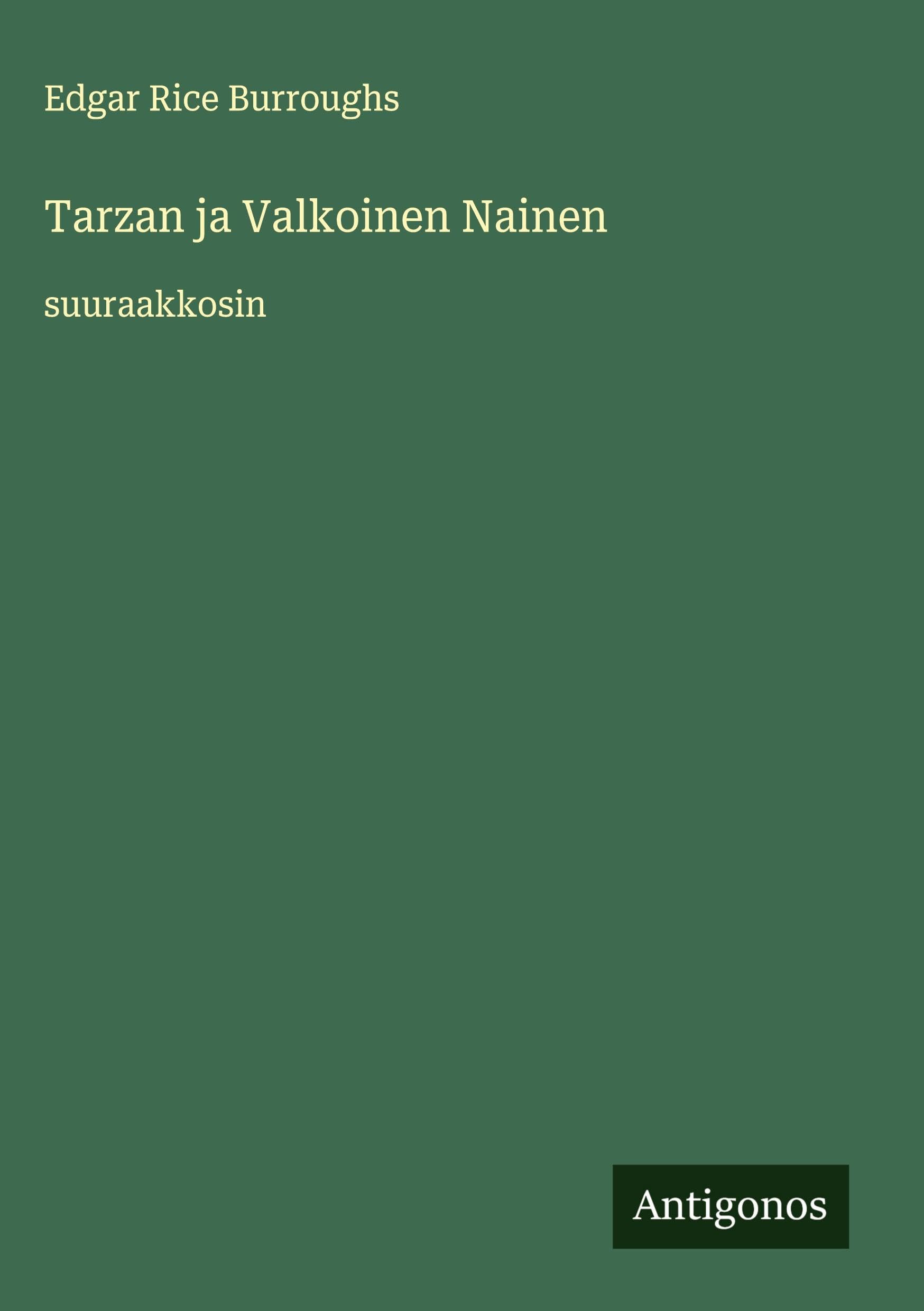 Tarzan ja Valkoinen Nainen Classics