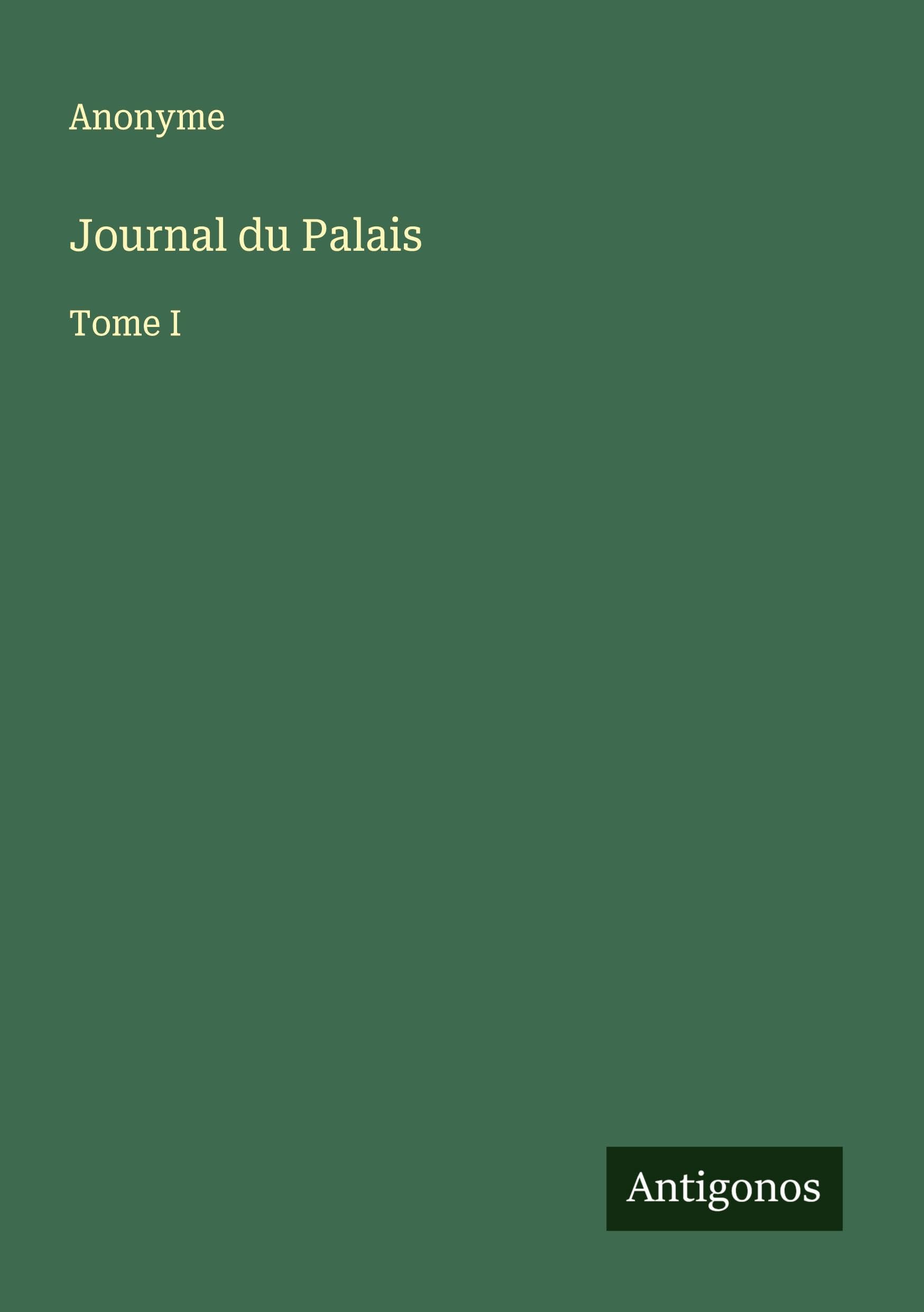 Journal du Palais Classics
