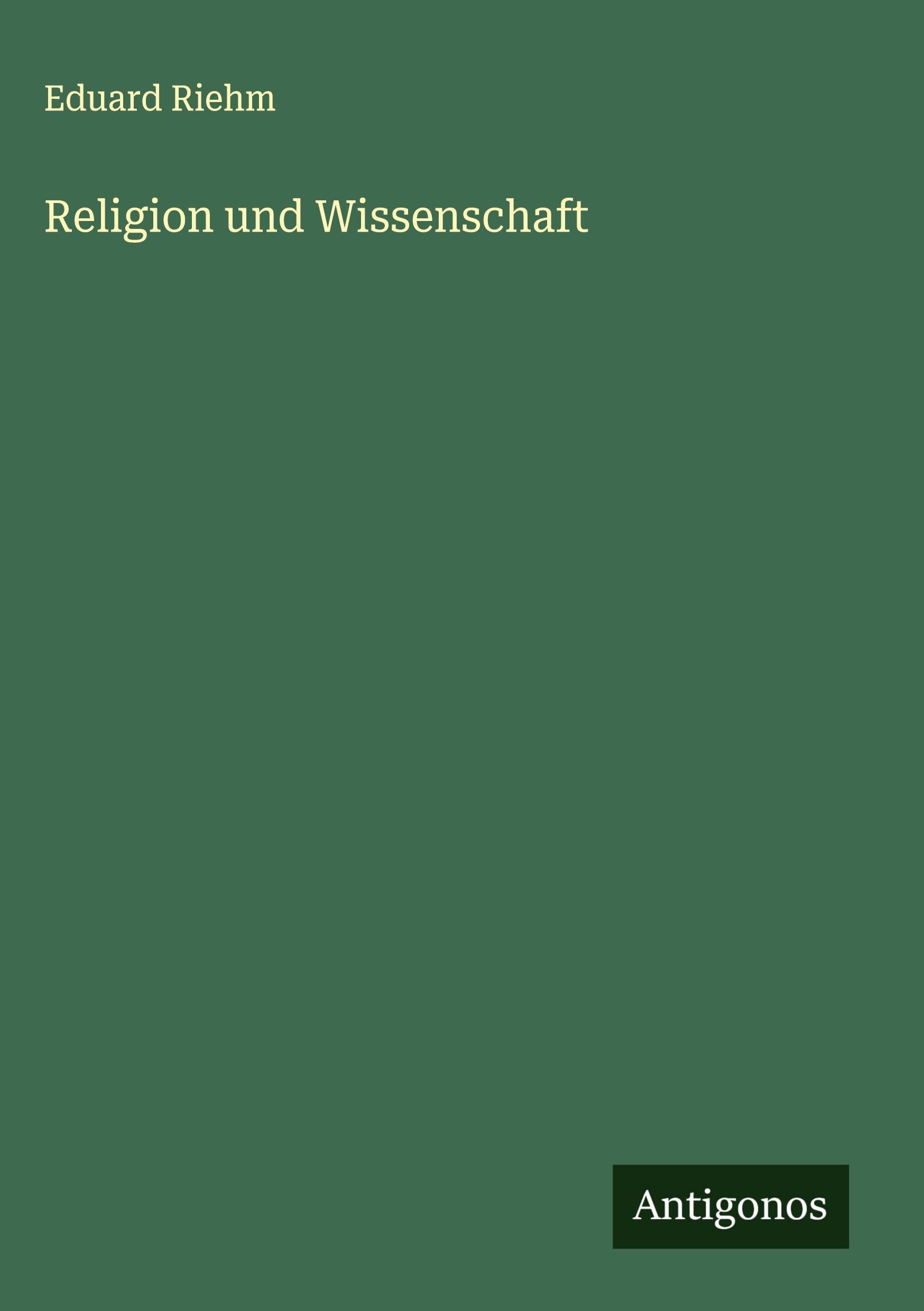 Product Image: Religion und Wissenschaft