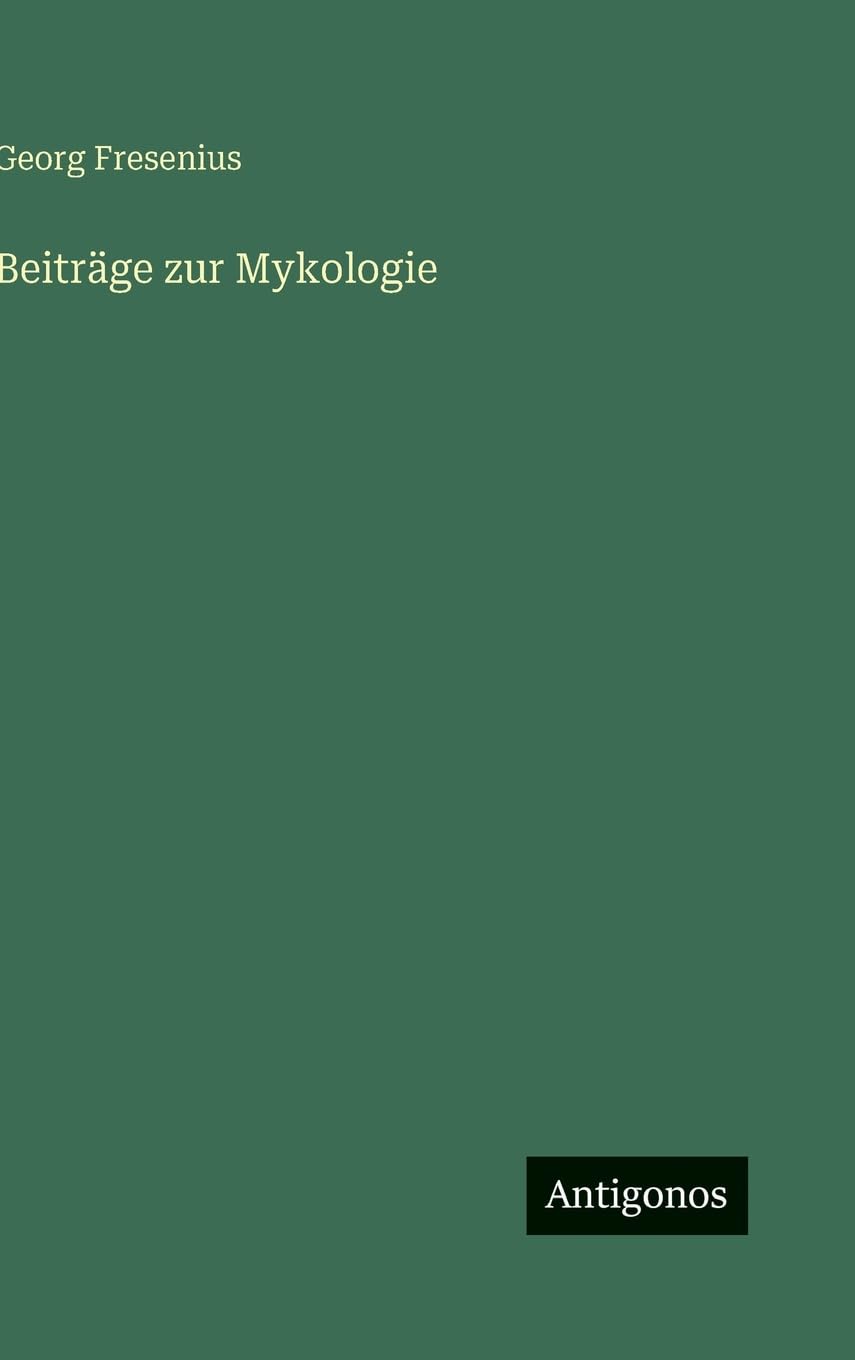 Beiträge zur Mykologie Classics
