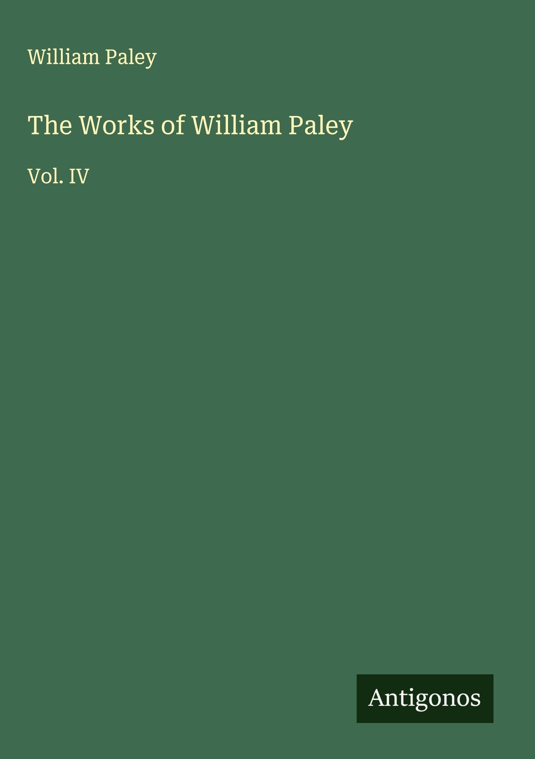 Product Image: The Works of William Paley