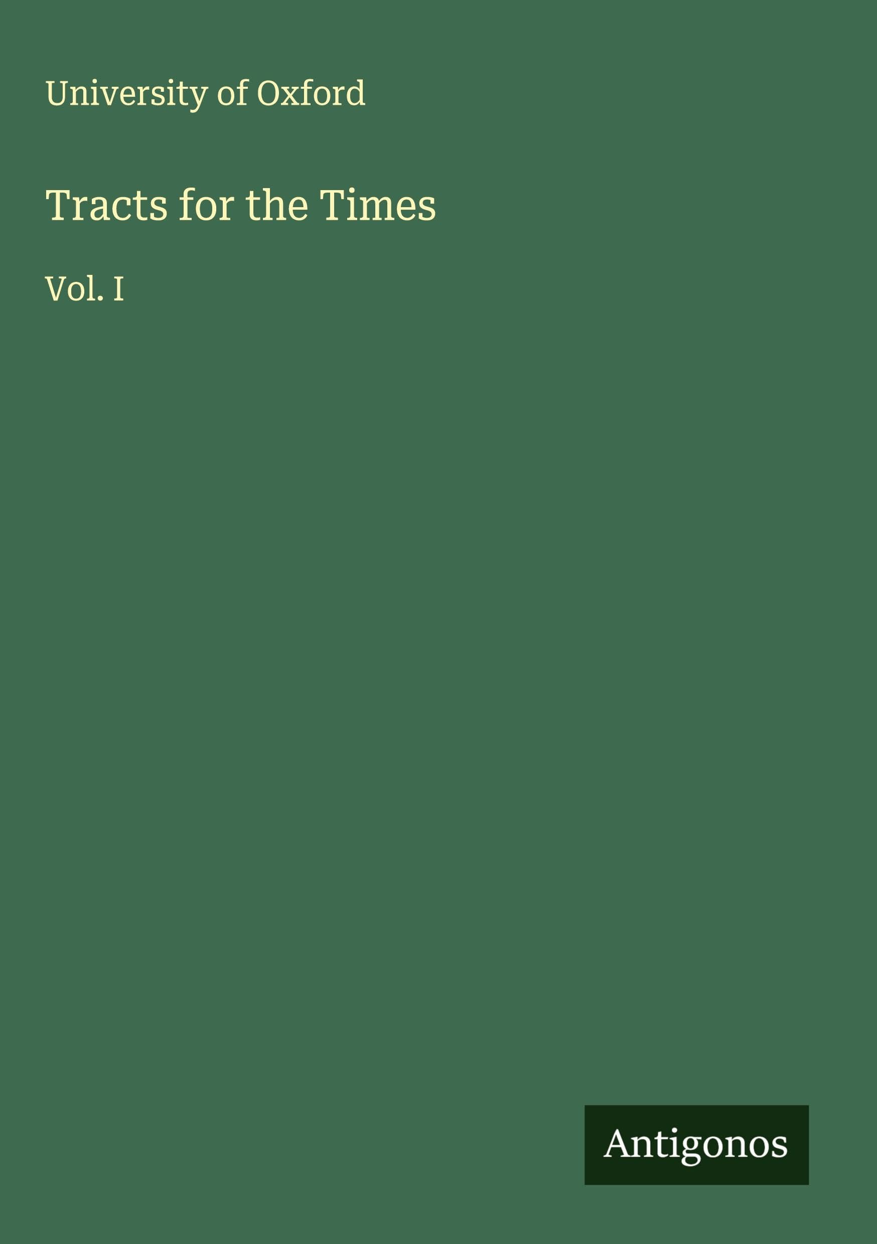 Tracts for the Times Classics