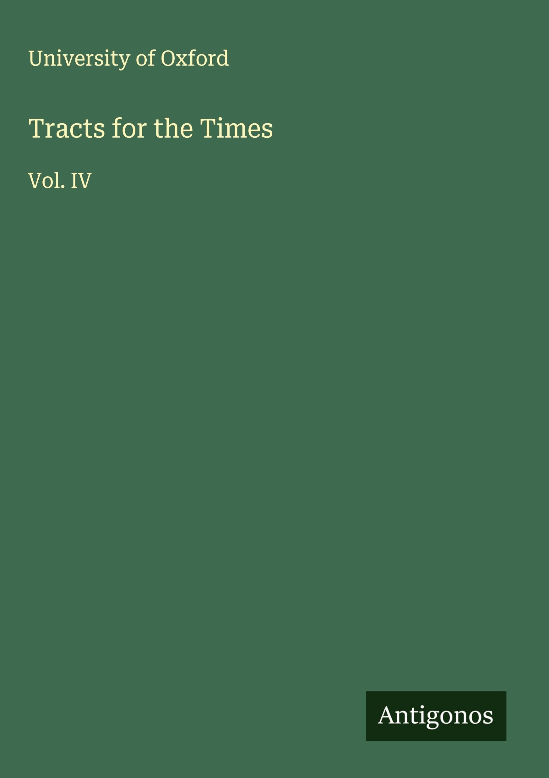 Tracts for the Times Classics