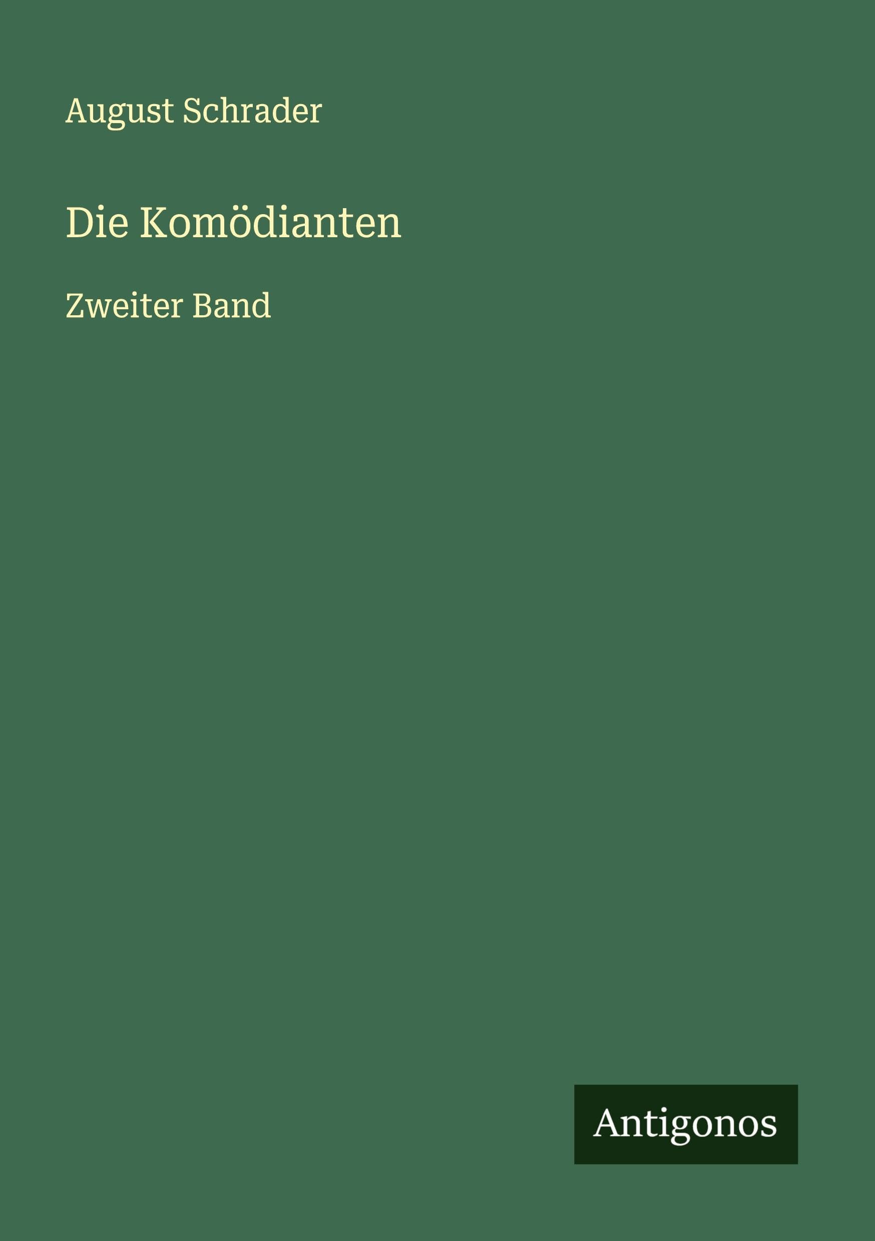 Product Image: Die Komödianten