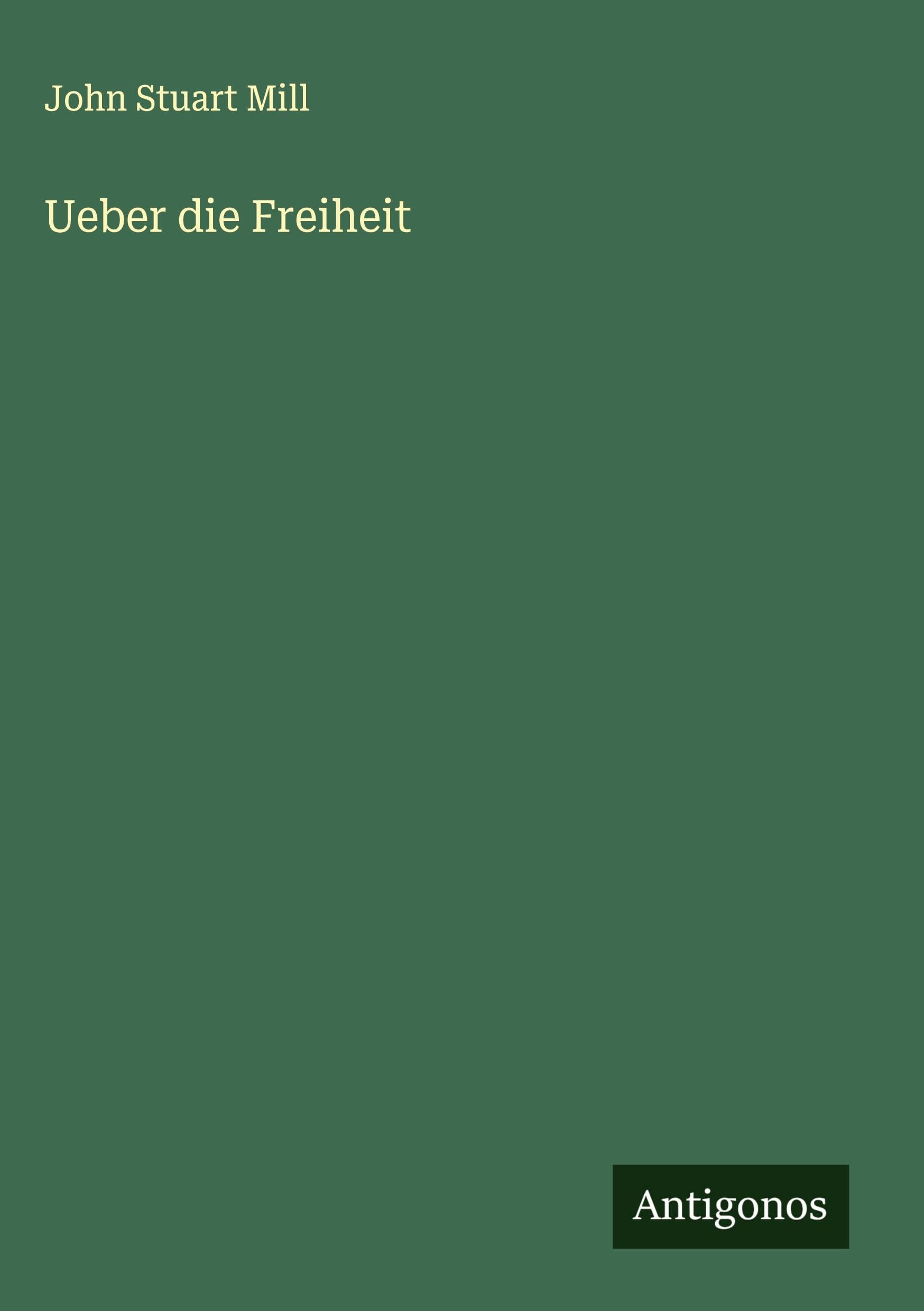 Product Image: Ueber die Freiheit