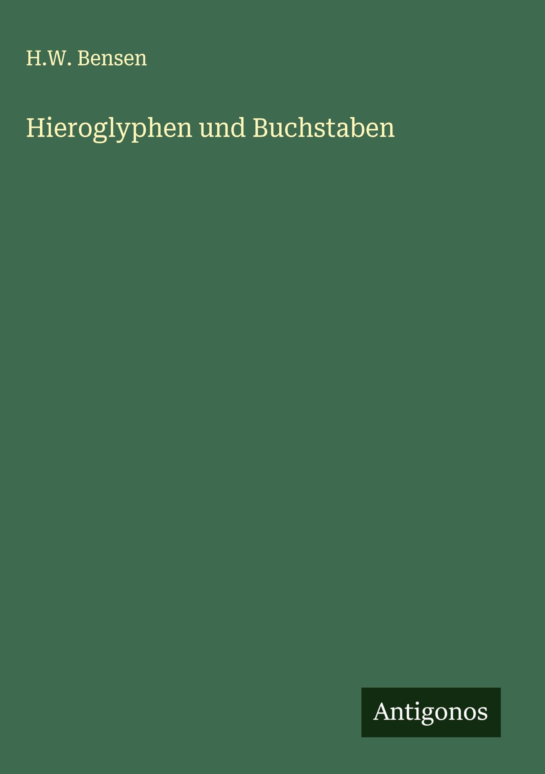 Product Image: Hieroglyphen und Buchstaben