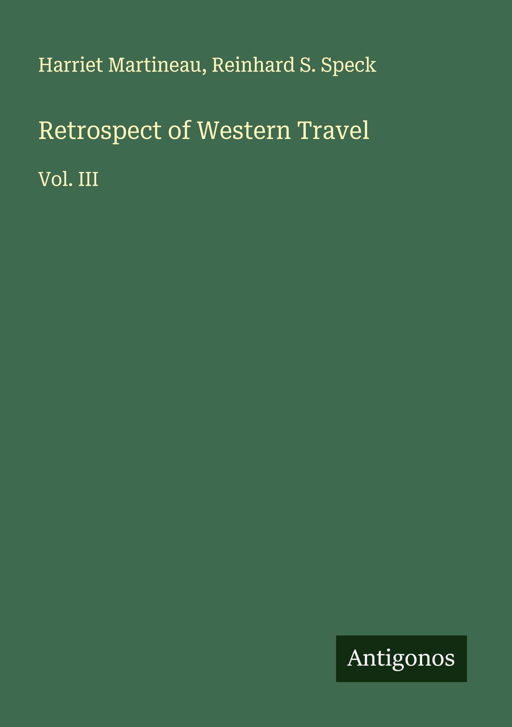 Retrospect of Western Travel Classics