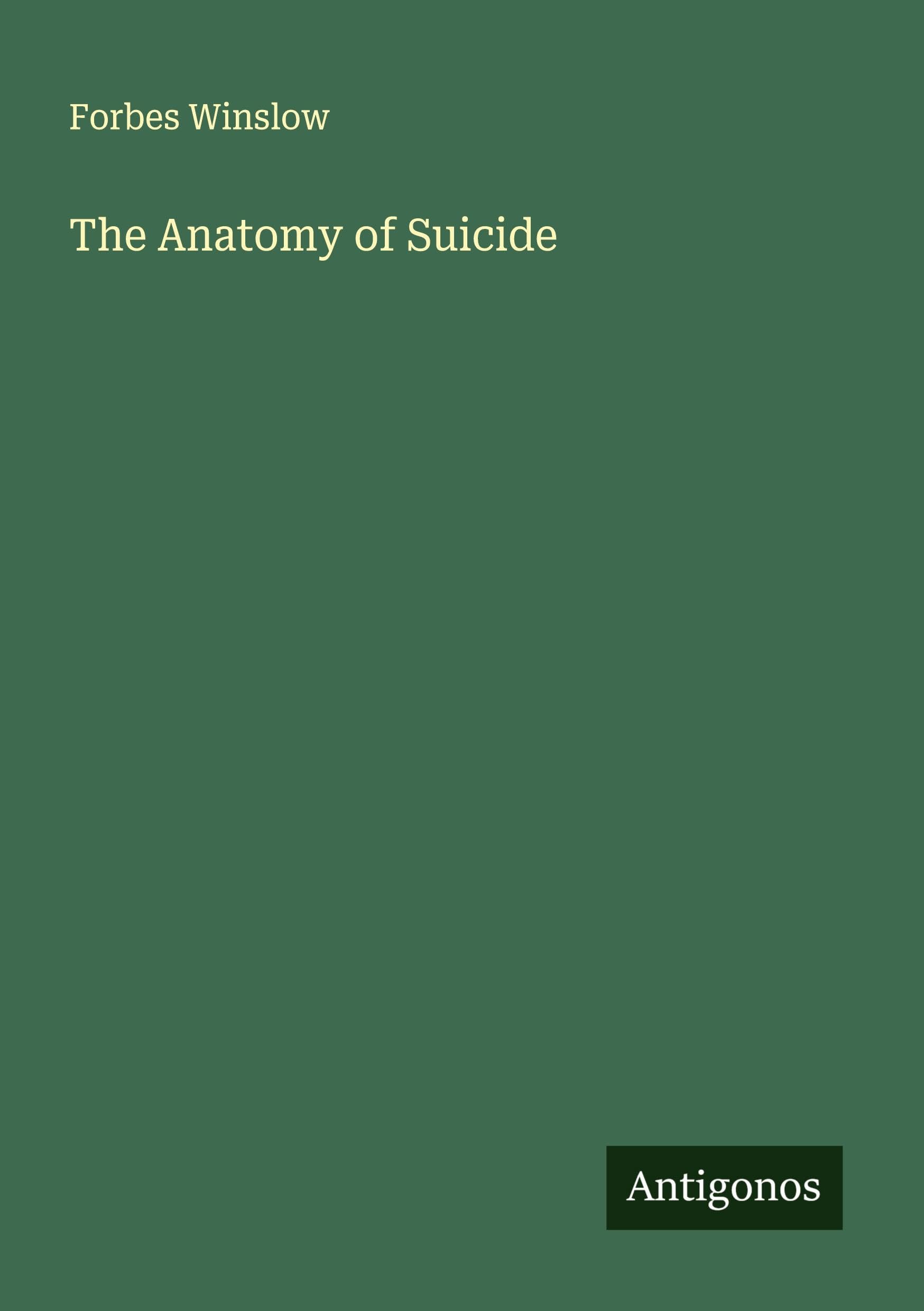 The Anatomy of Suicide Classics