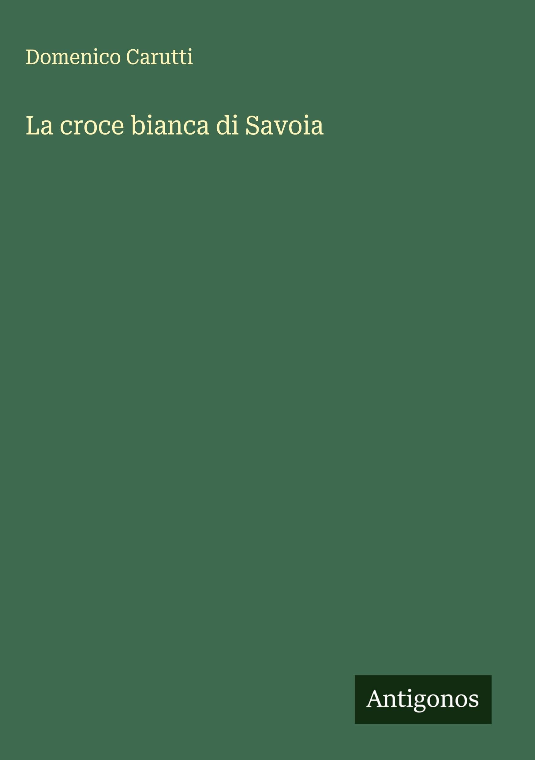 La croce bianca di Savoia Classics