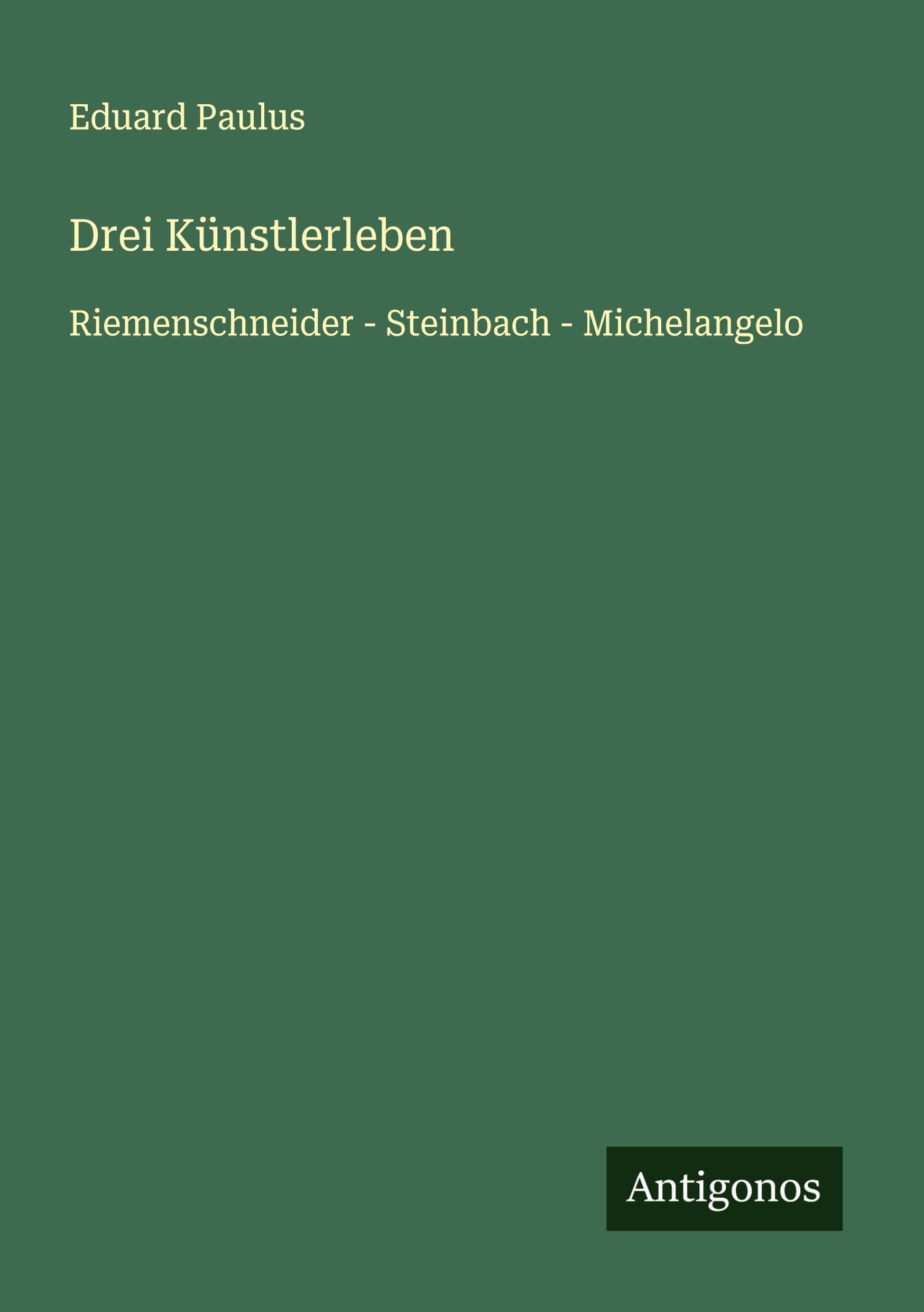 Drei Künstlerleben Classics