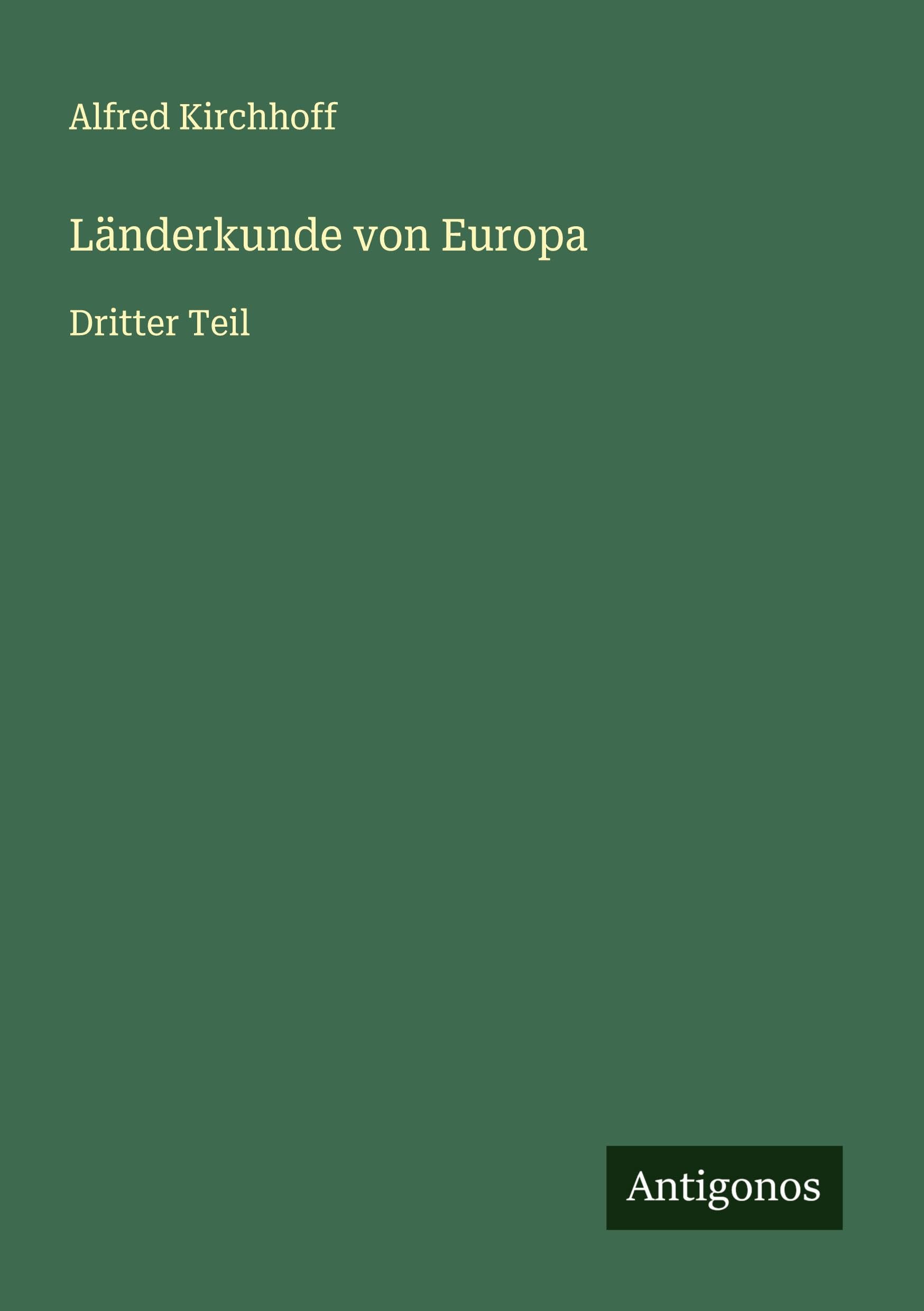 Product Image: Länderkunde von Europa