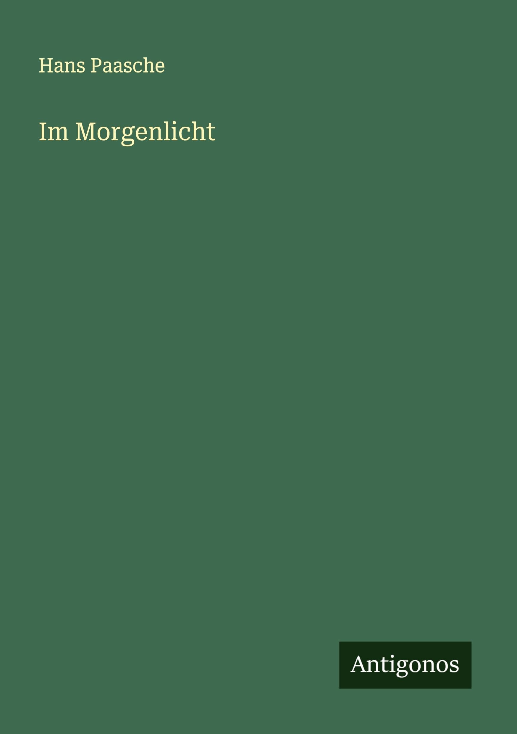 Product Image: Im Morgenlicht
