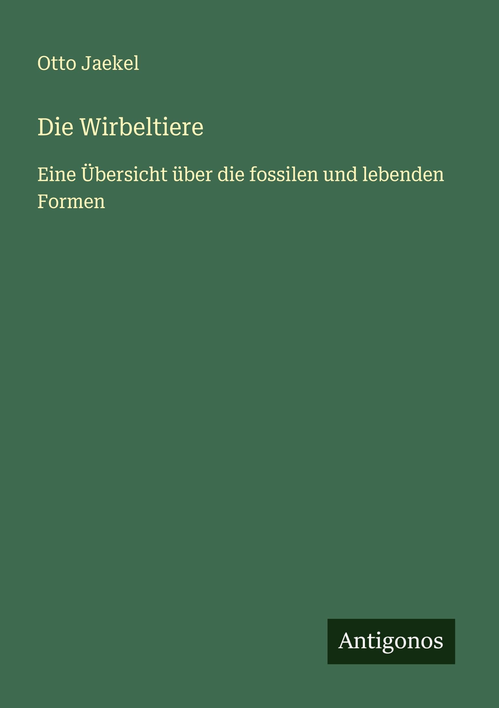 Product Image: Die Wirbeltiere