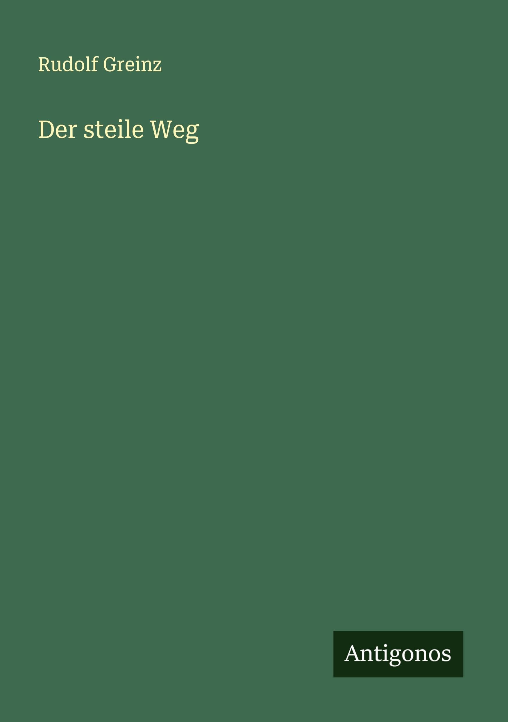 Product Image: Der steile Weg