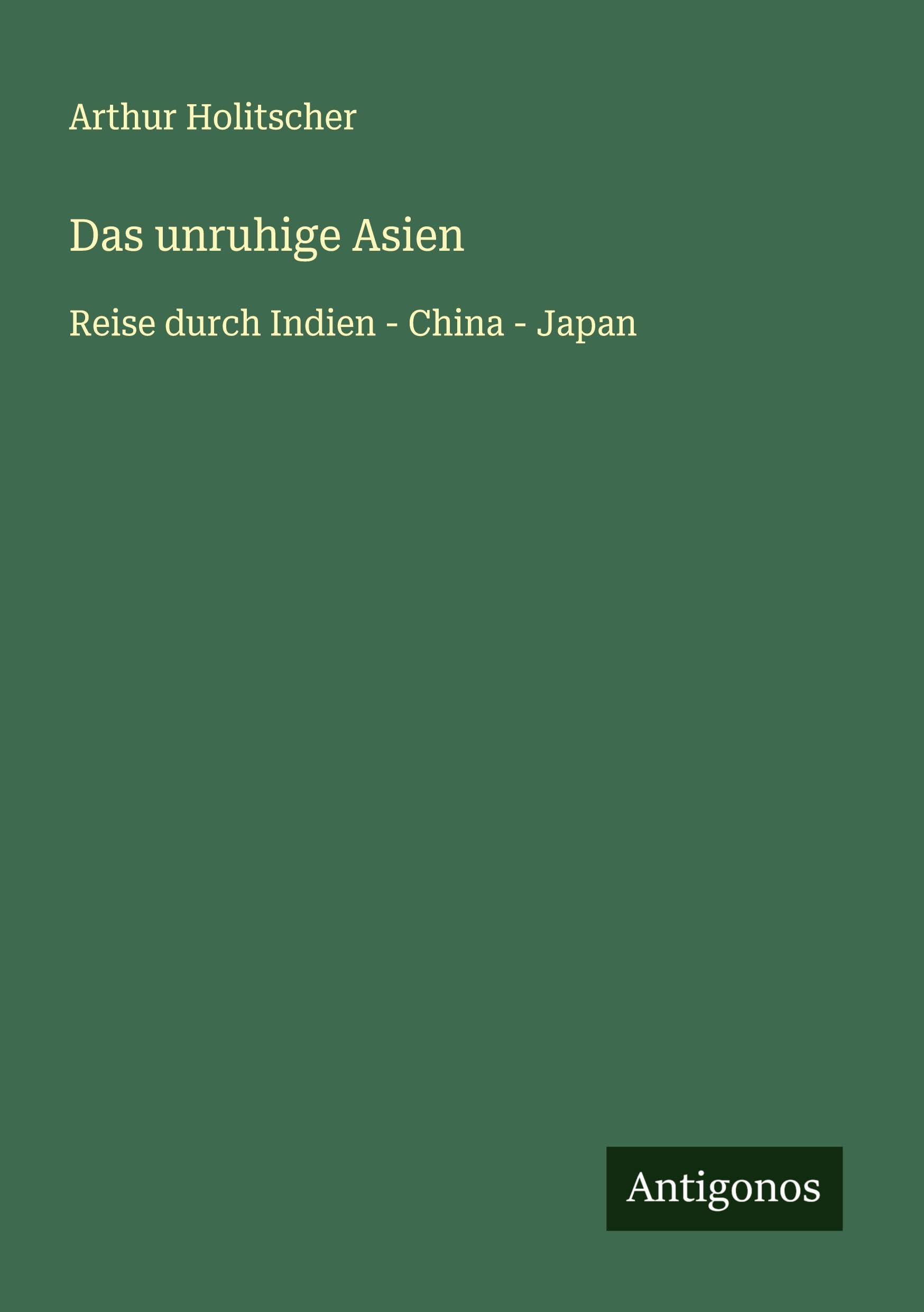 Product Image: Das unruhige Asien