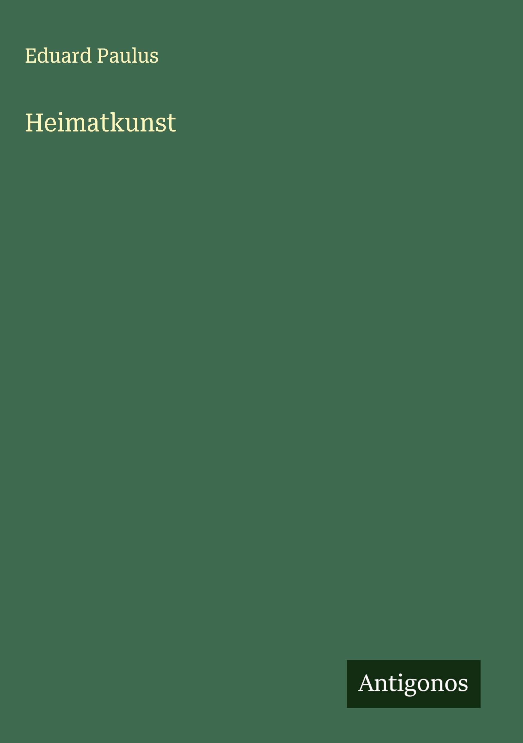 Product Image: Heimatkunst
