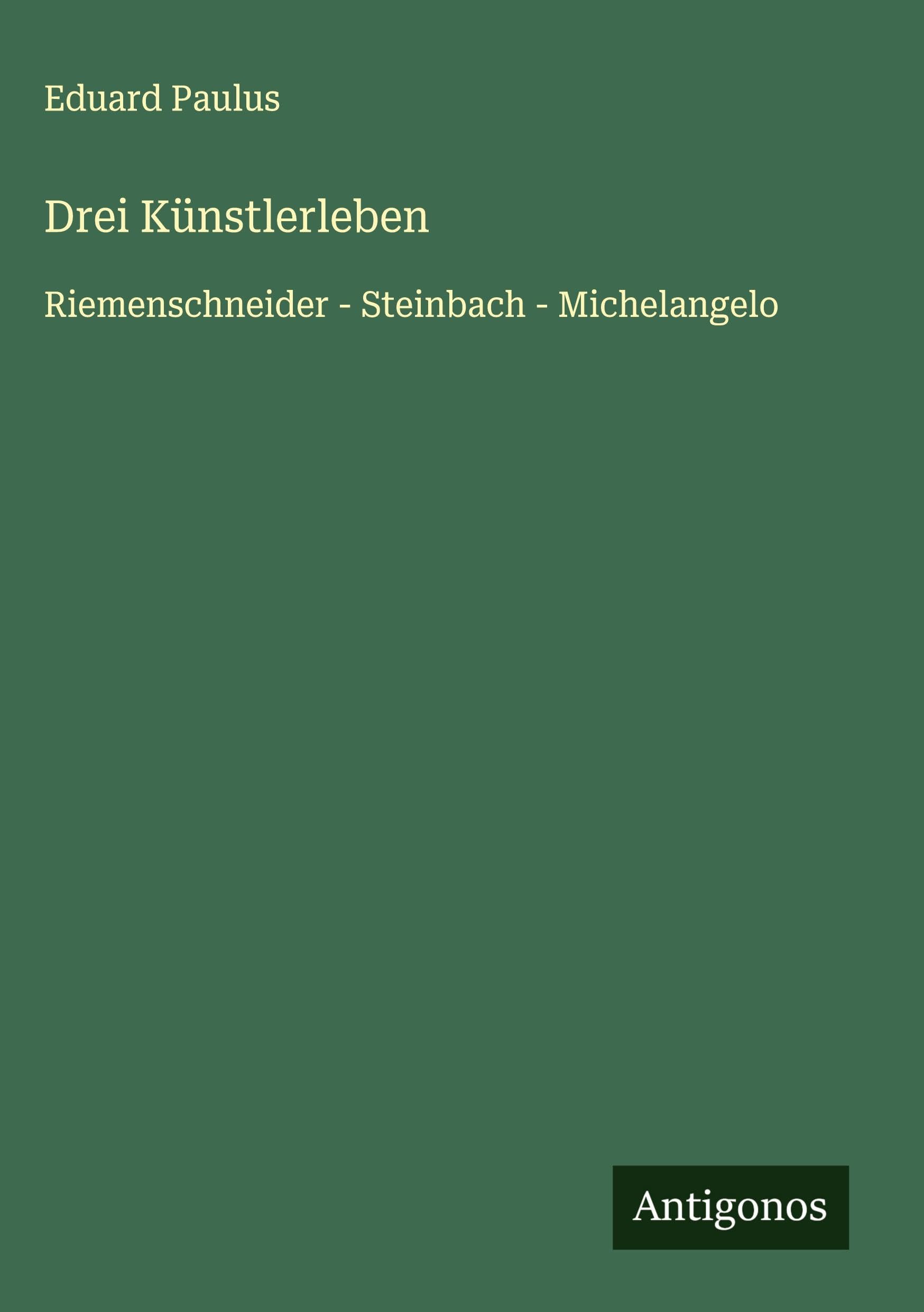 Drei Künstlerleben Classics