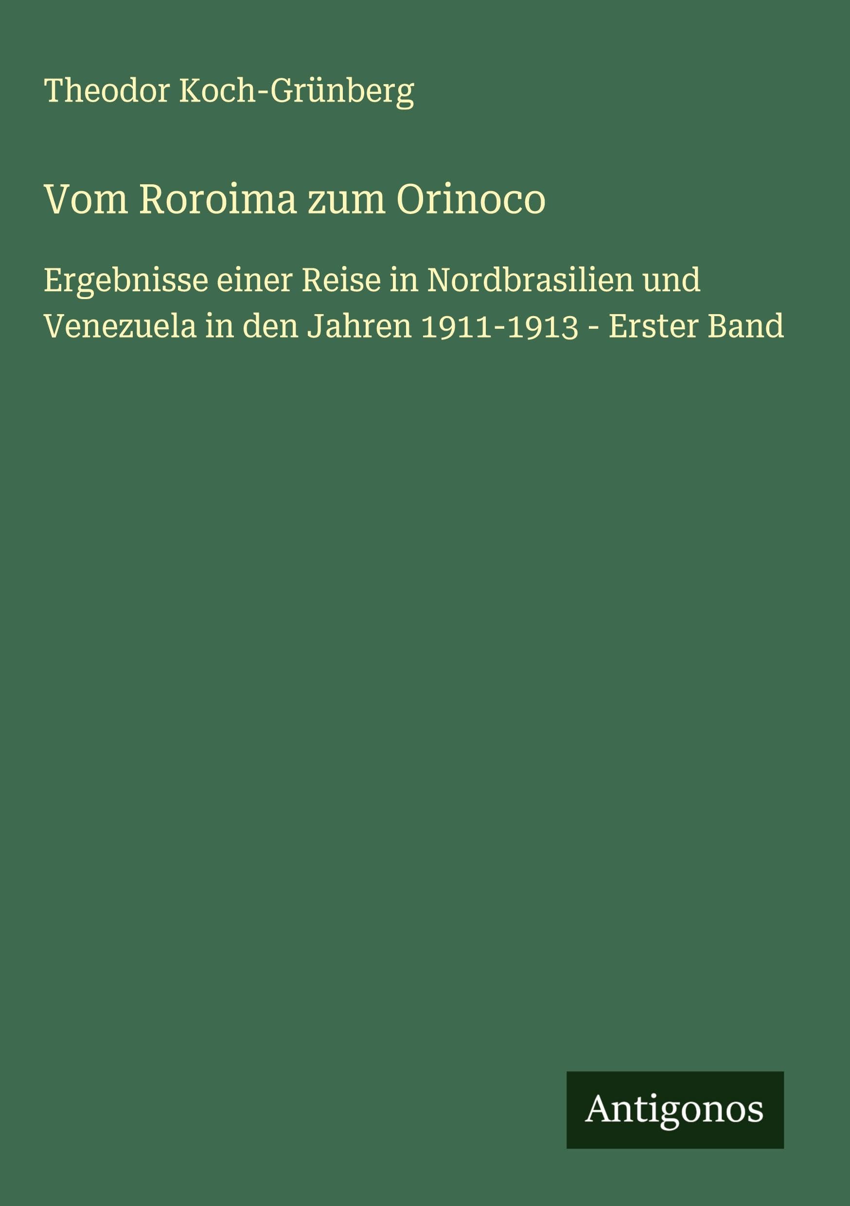 Vom Roroima zum Orinoco Classics