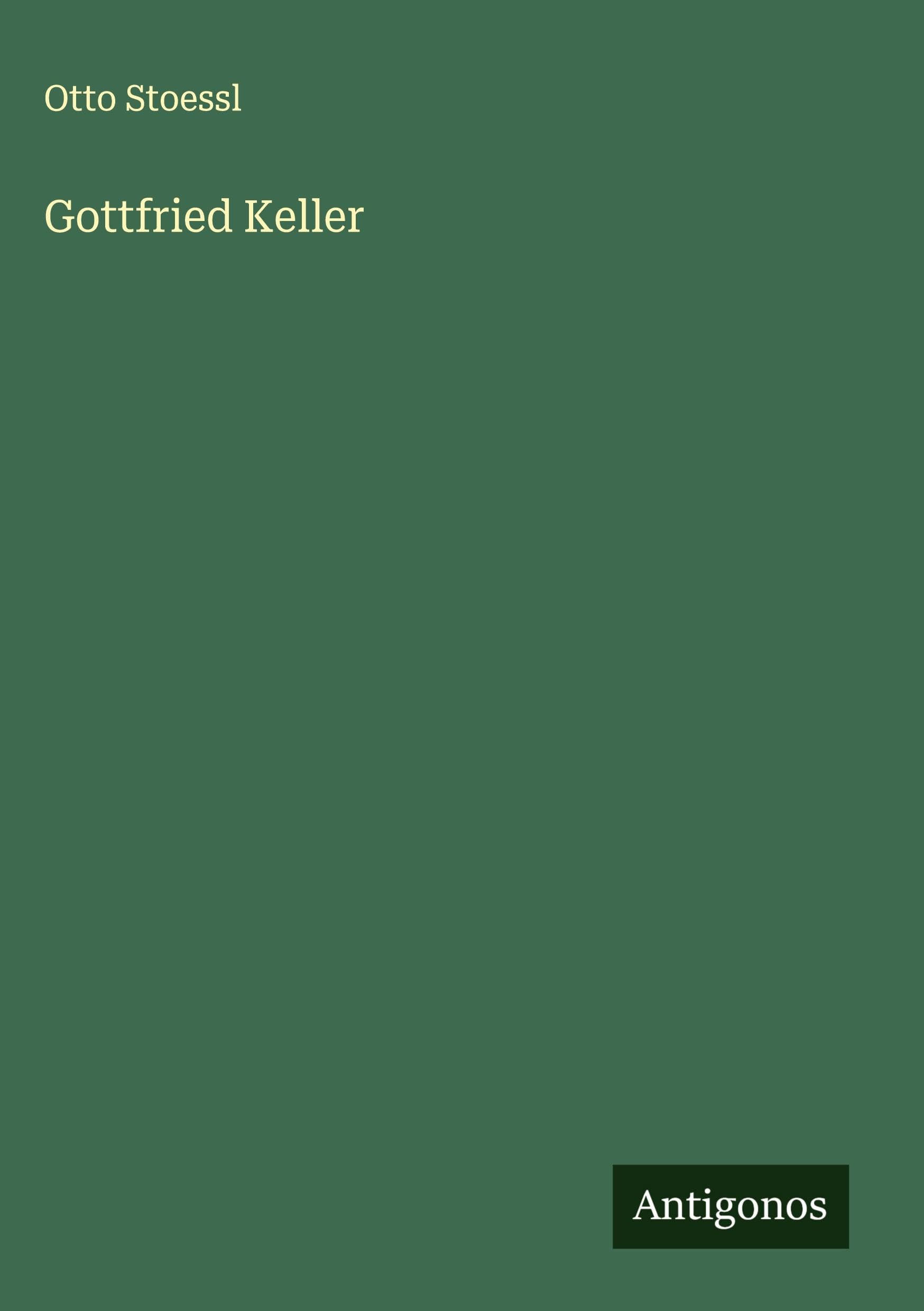 Product Image: Gottfried Keller