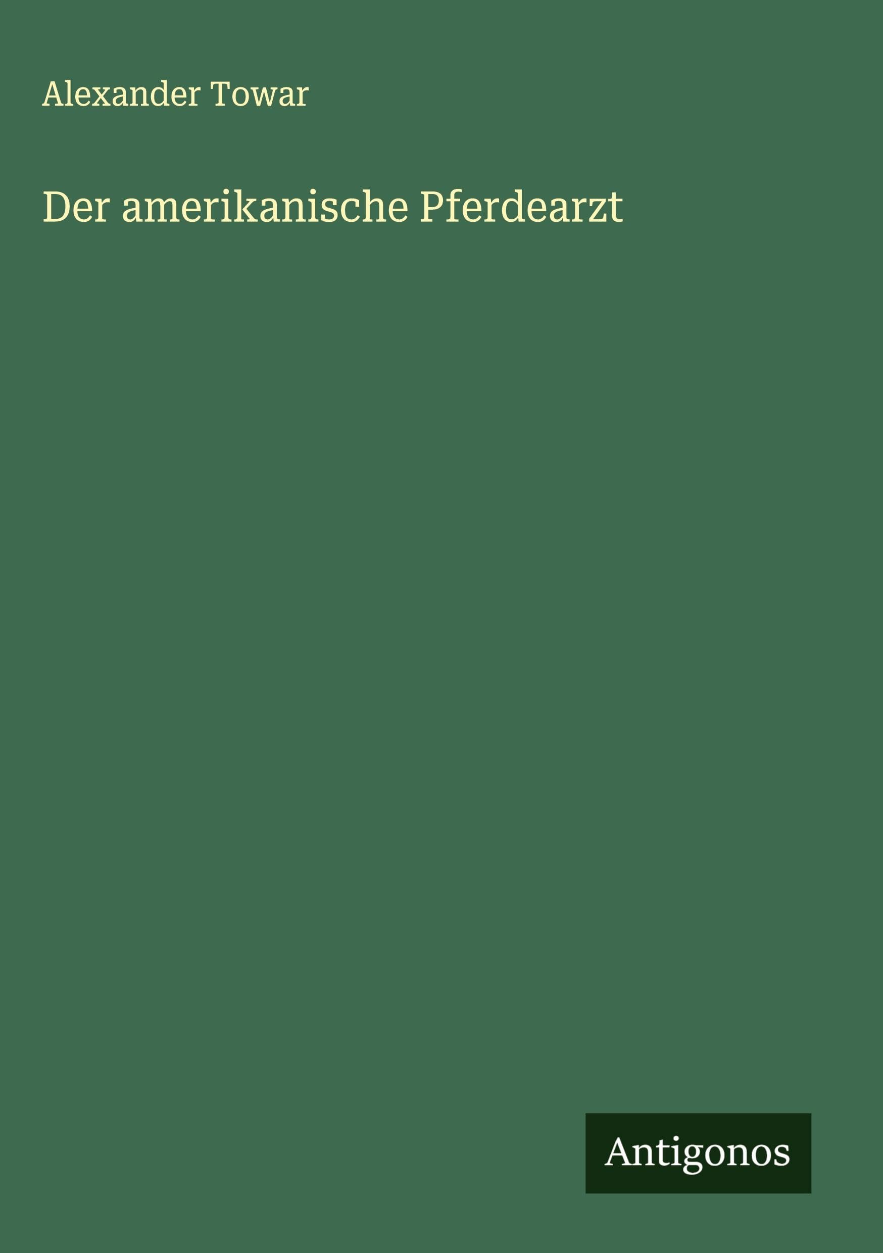 Der amerikanische Pferdearzt Classics