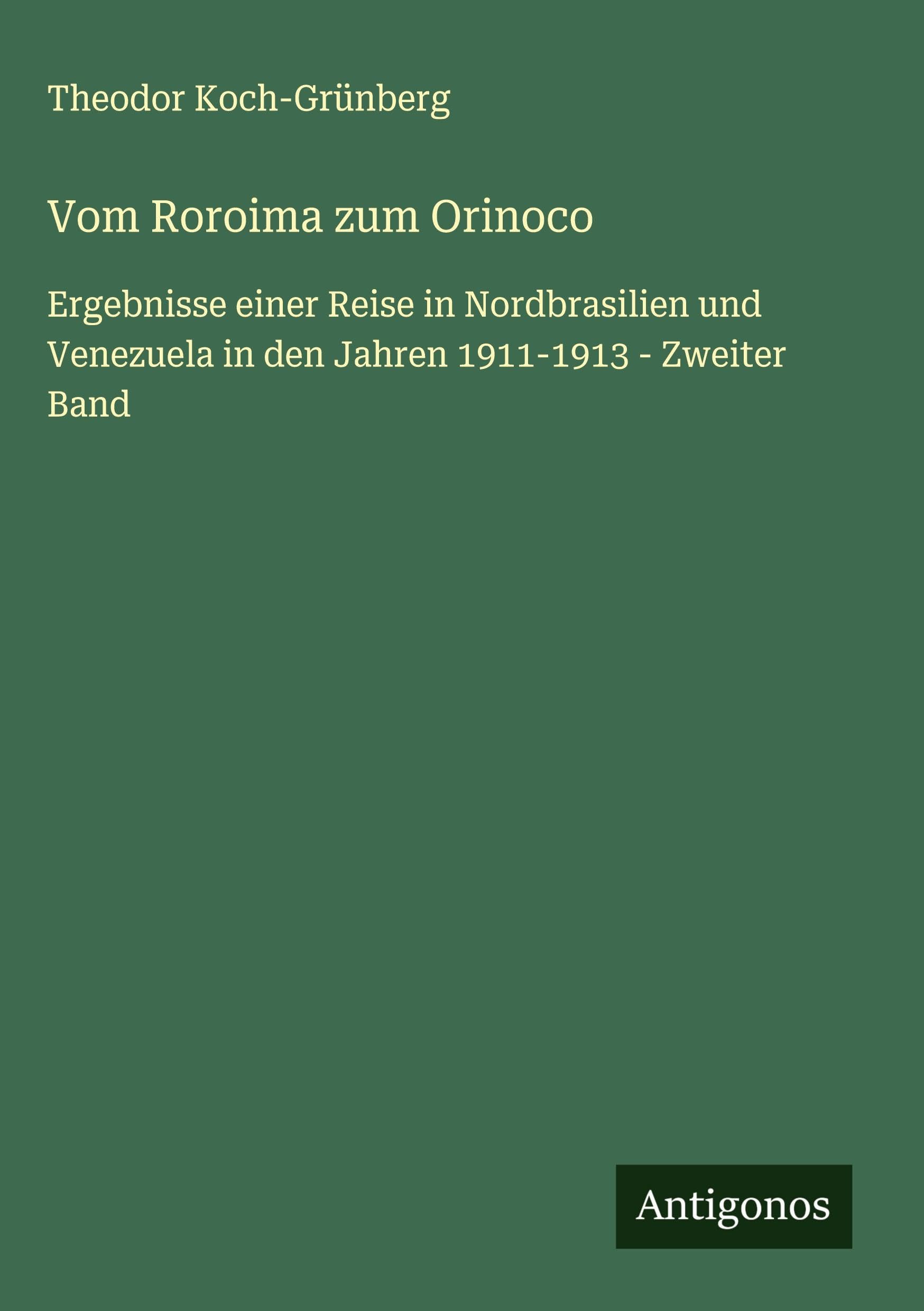 Vom Roroima zum Orinoco Classics