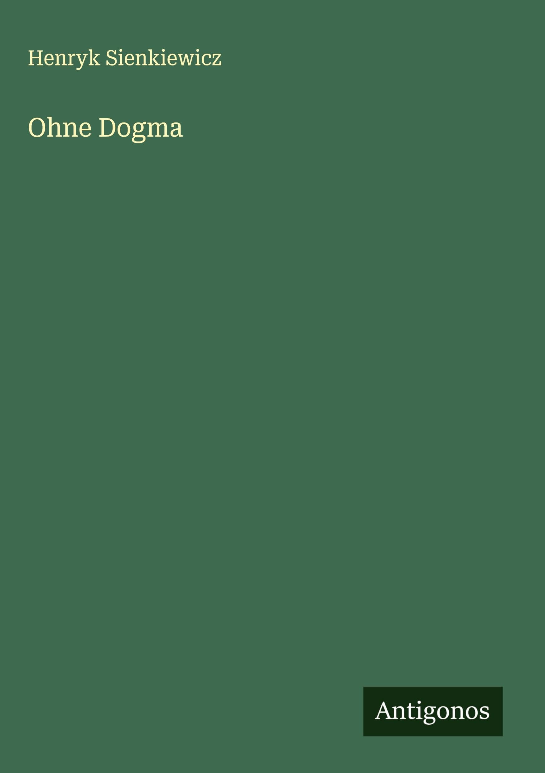 Product Image: Ohne Dogma