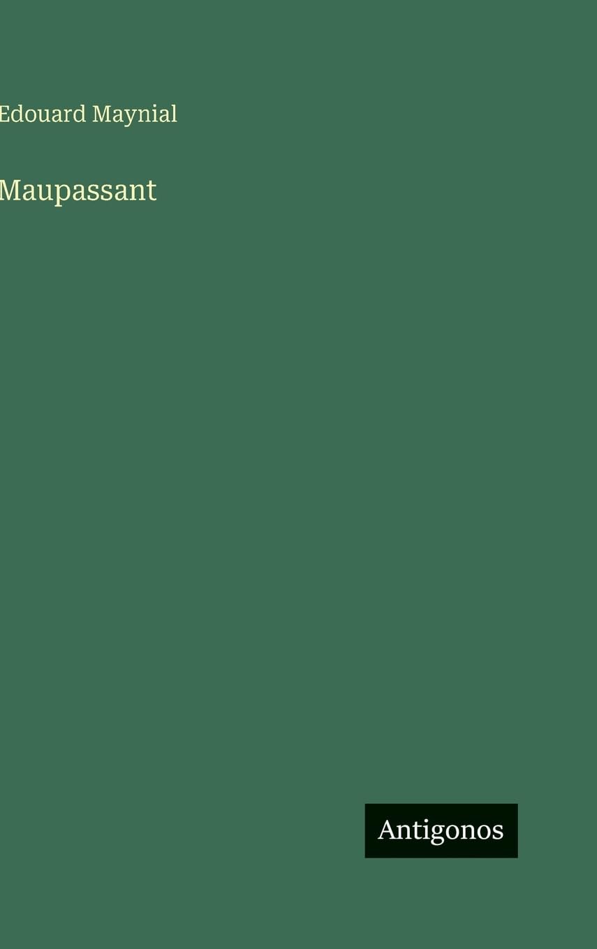 Product Image: Maupassant