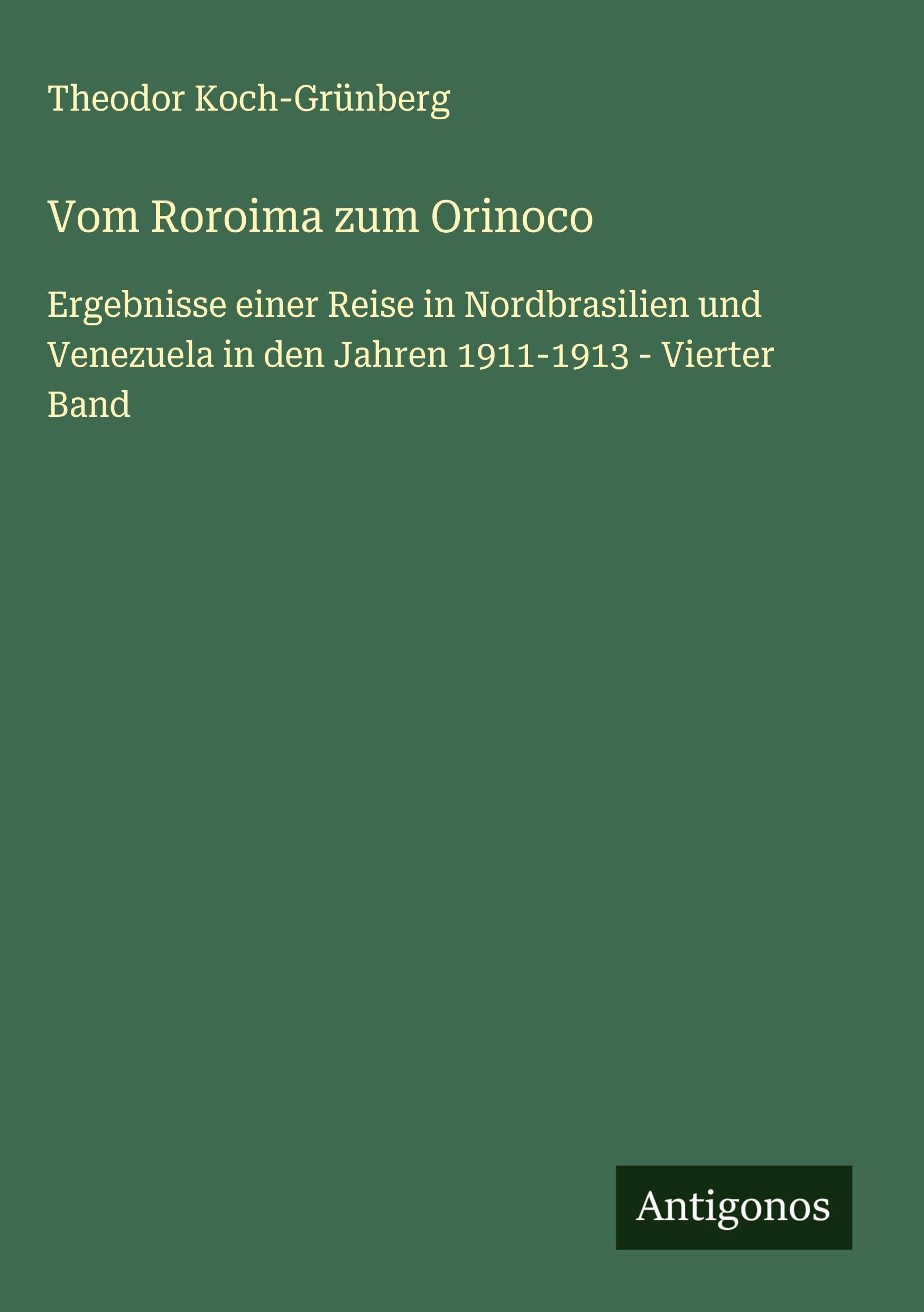 Vom Roroima zum Orinoco Classics