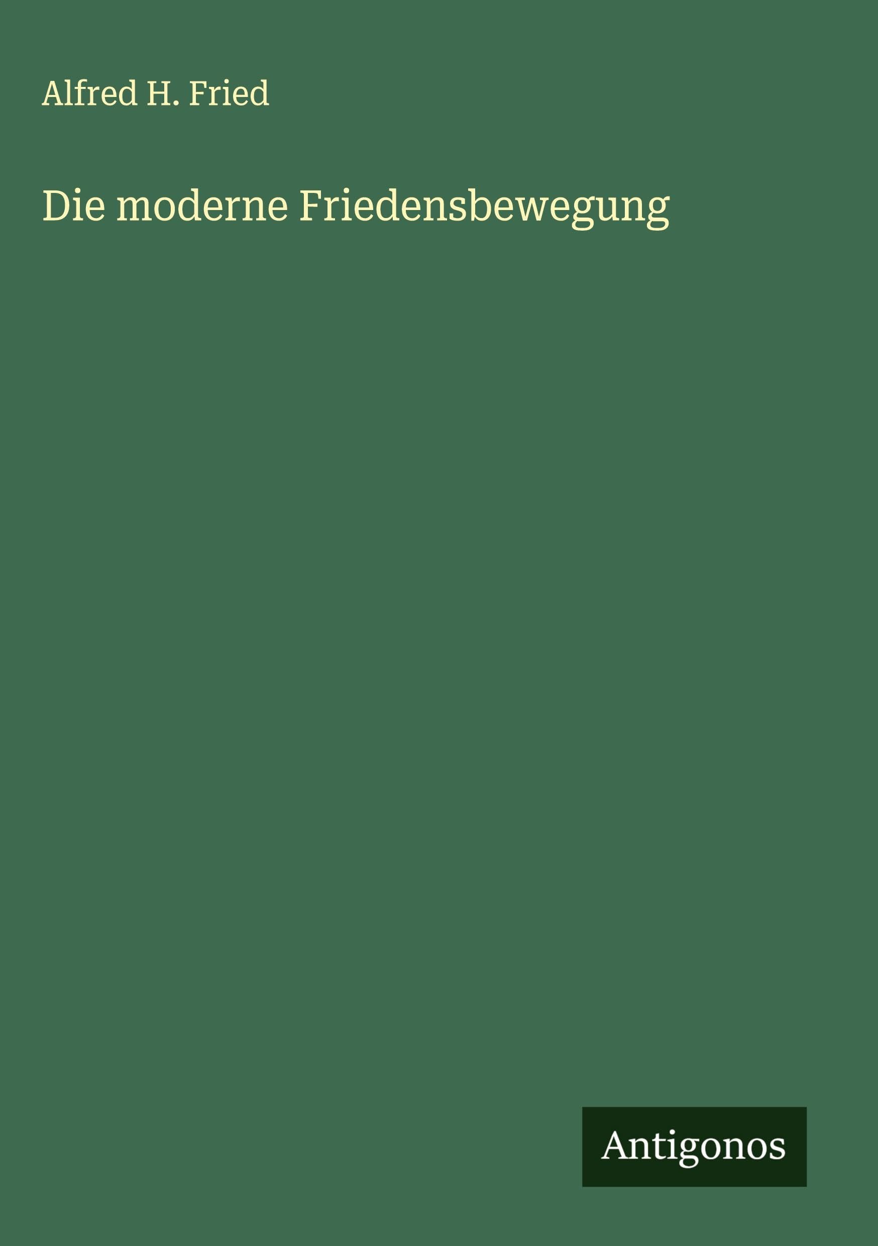 Product Image: Die moderne Friedensbewegung