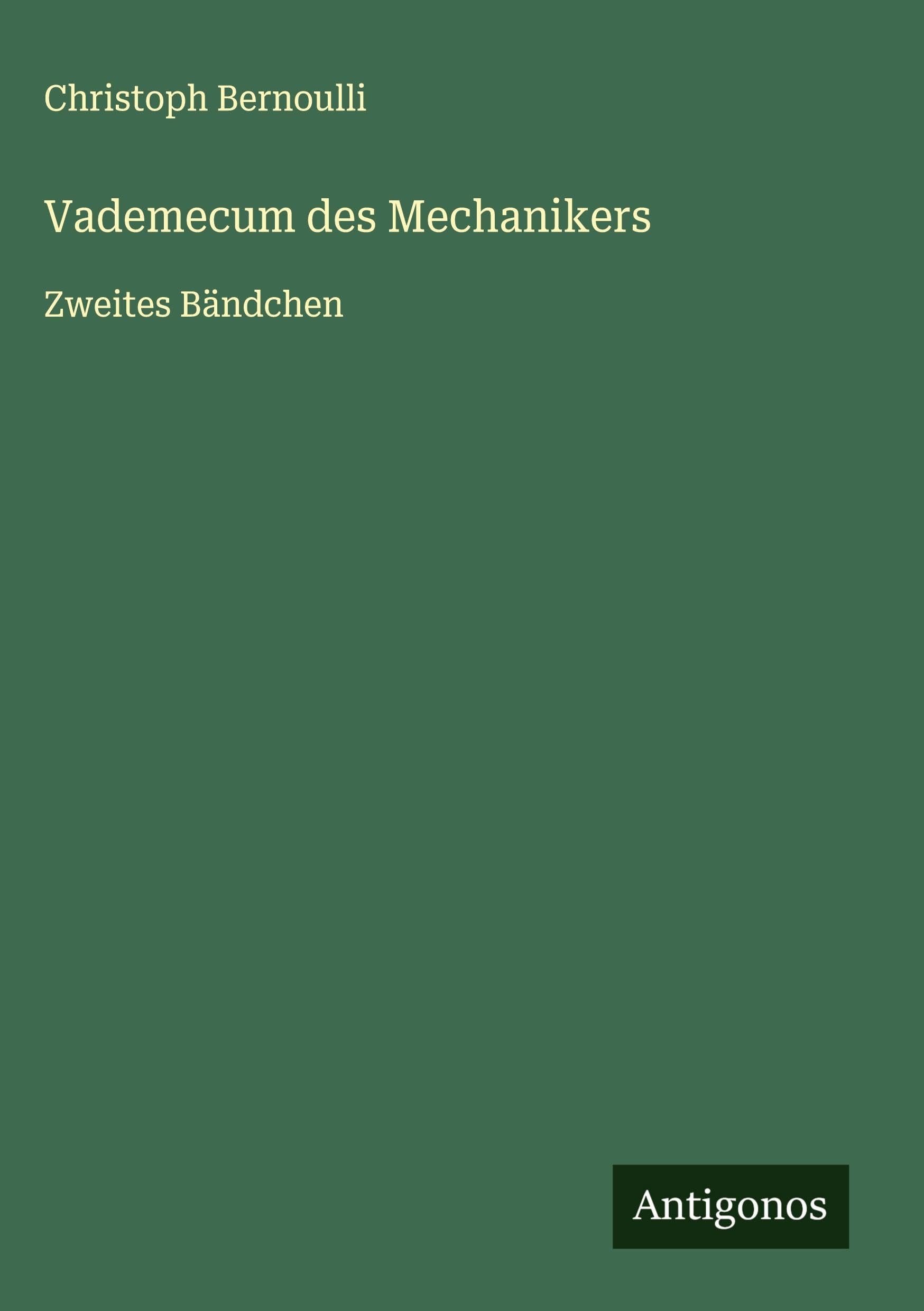 Vademecum des Mechanikers Classics