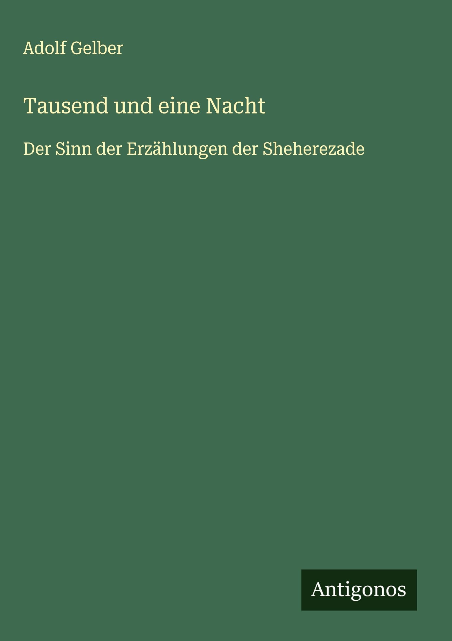 Product Image: Tausend und eine Nacht