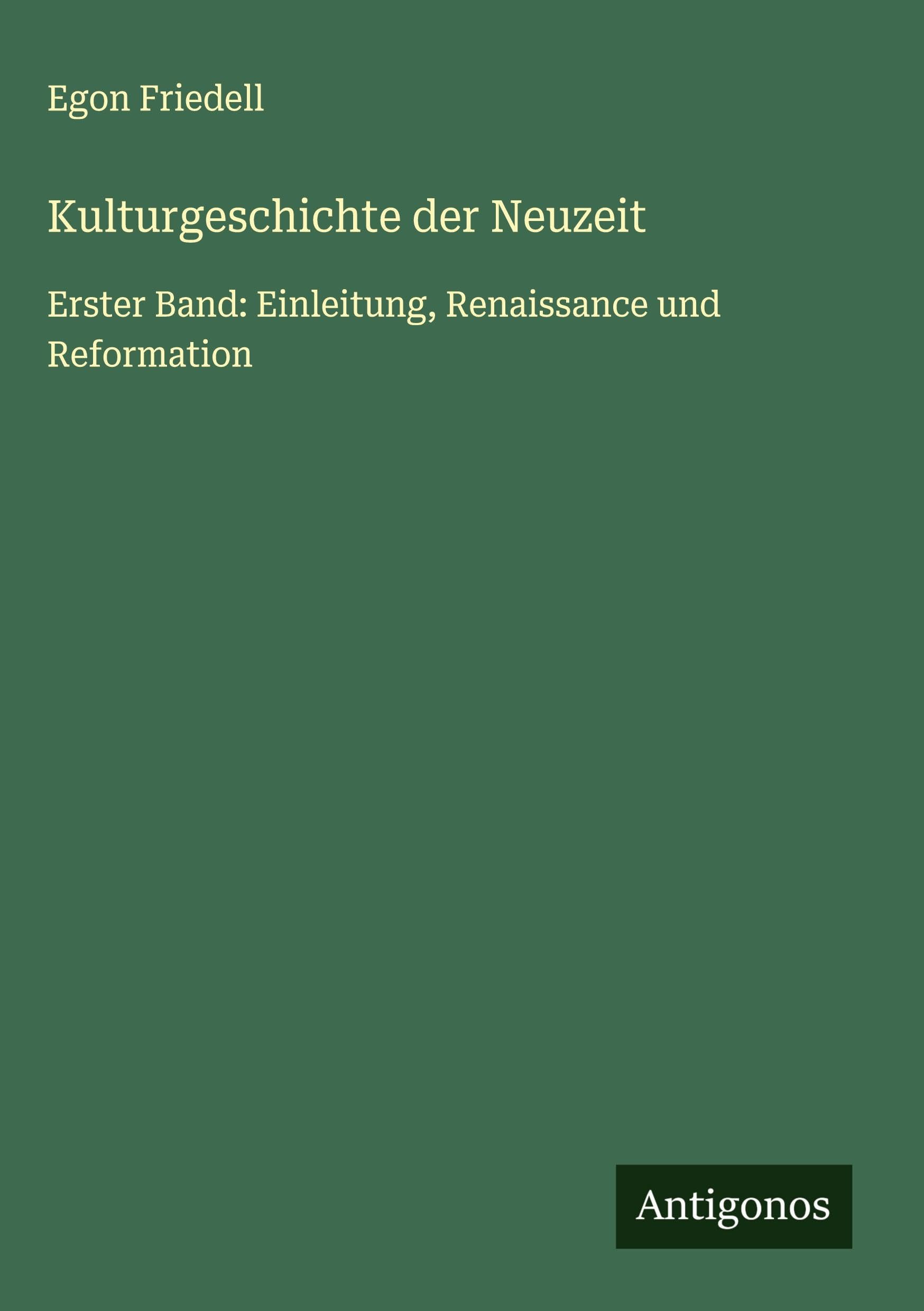 Product Image: Kulturgeschichte der Neuzeit