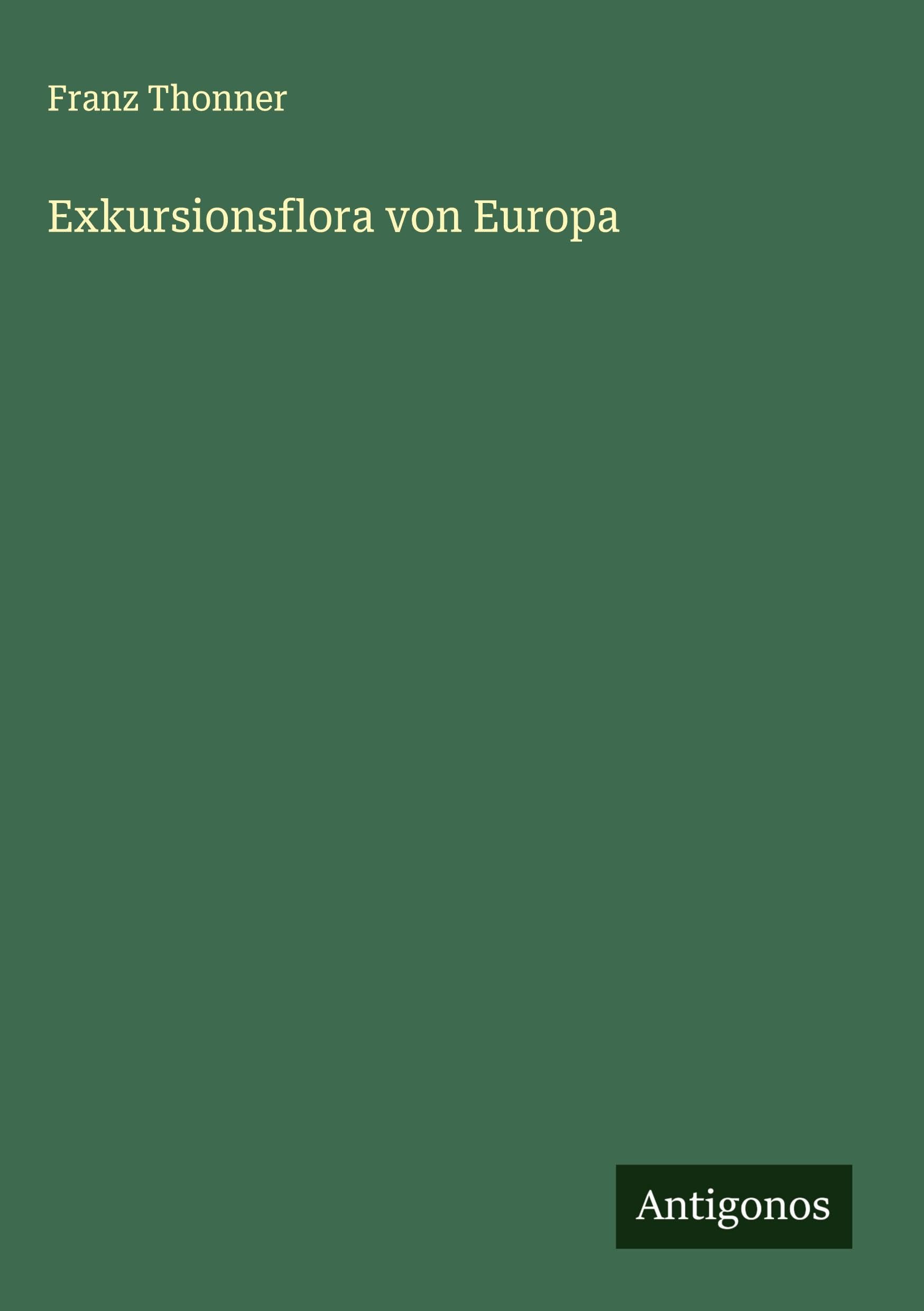 Product Image: Exkursionsflora von Europa