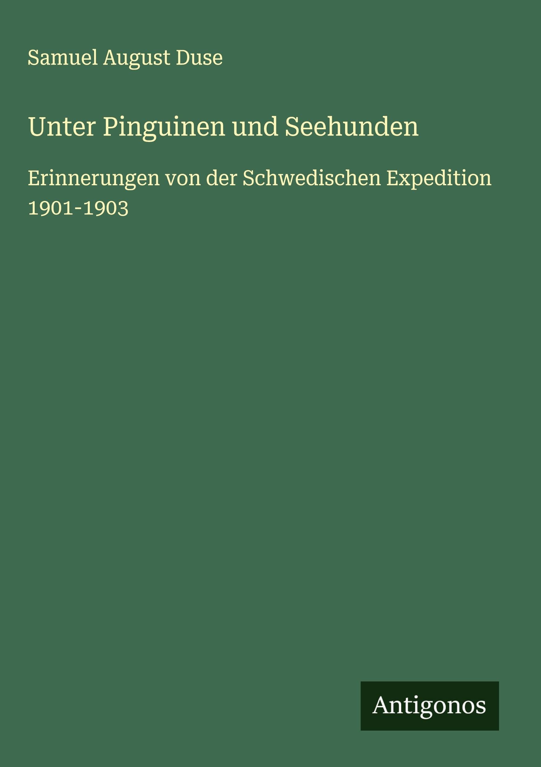 Product Image: Unter Pinguinen und Seehunden