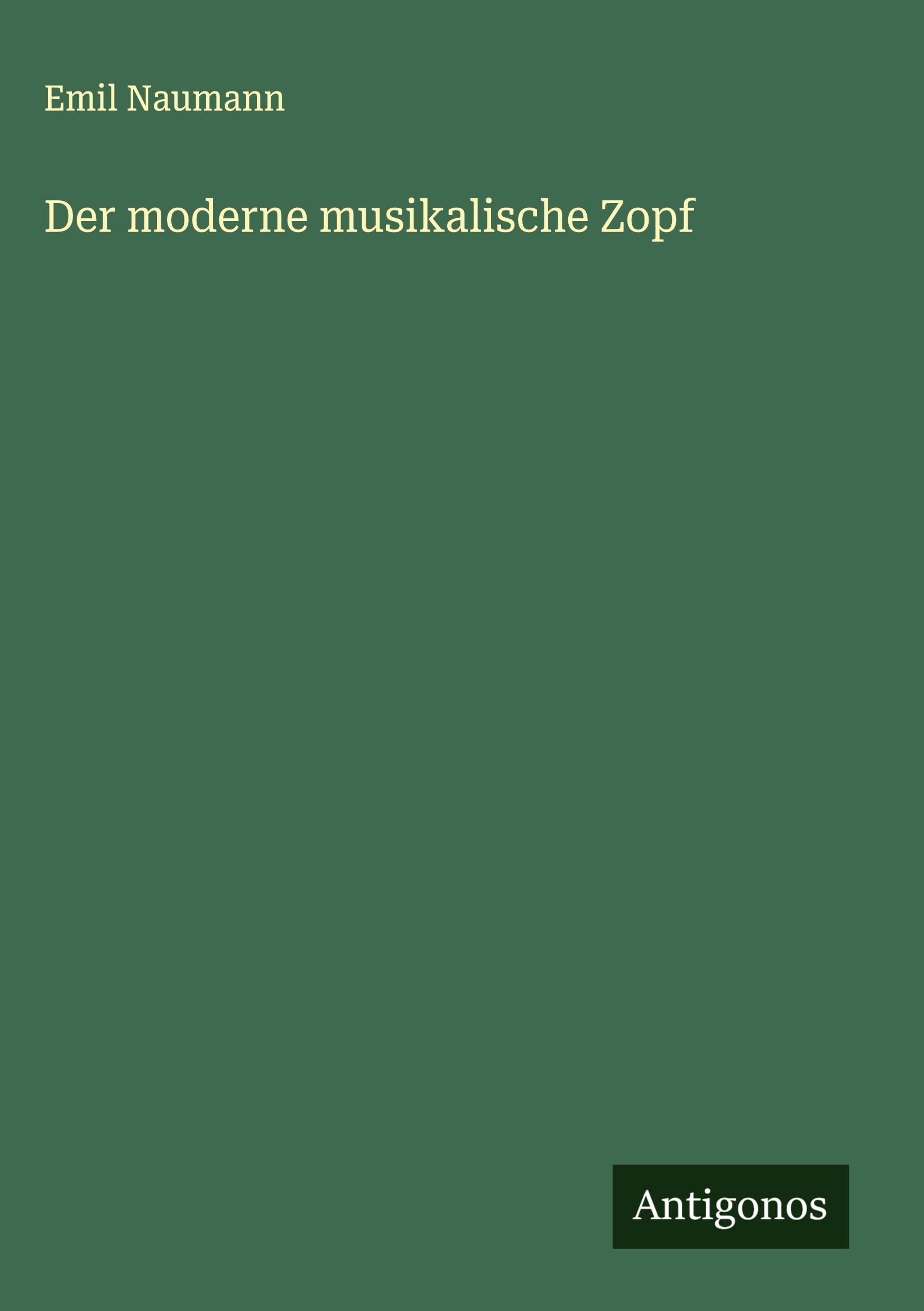 Der moderne musikalische Zopf Classics