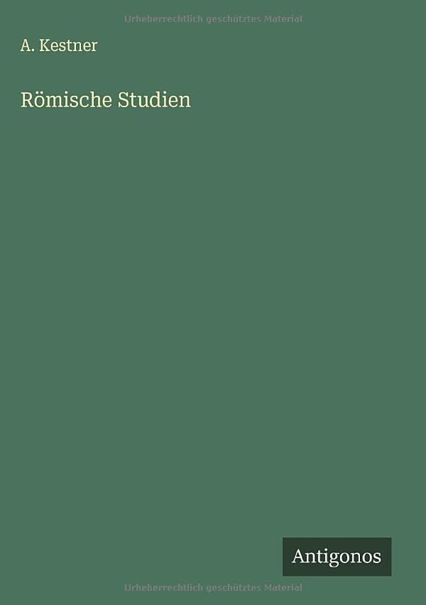 Römische Studien Classics