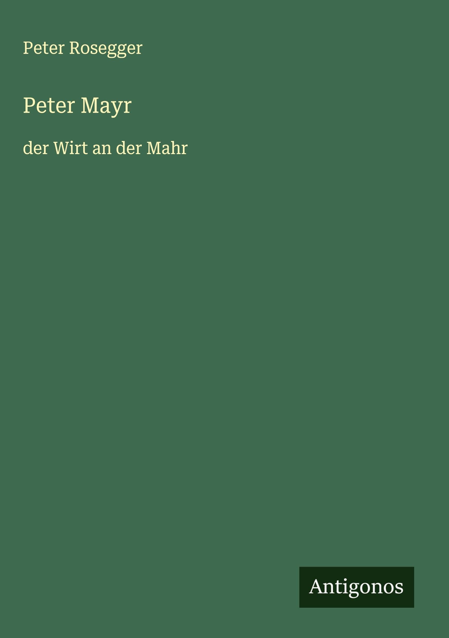 Peter Mayr Classics