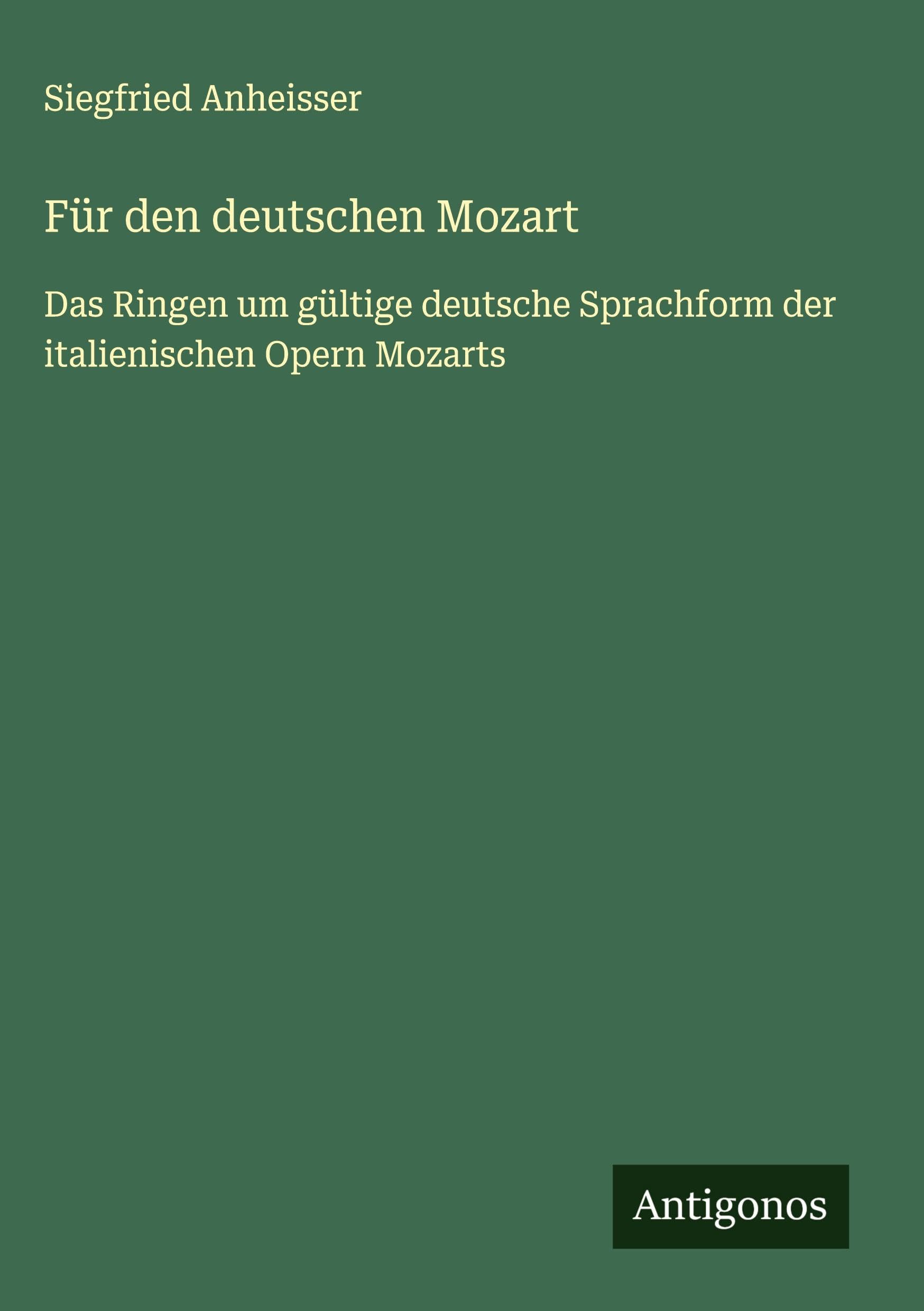 Für den deutschen Mozart Classics