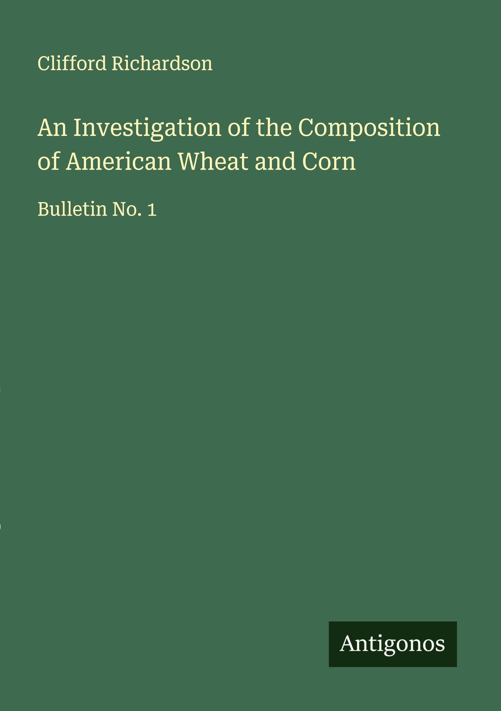 An Investigation of the Composition of American Wheat and Corn Classics