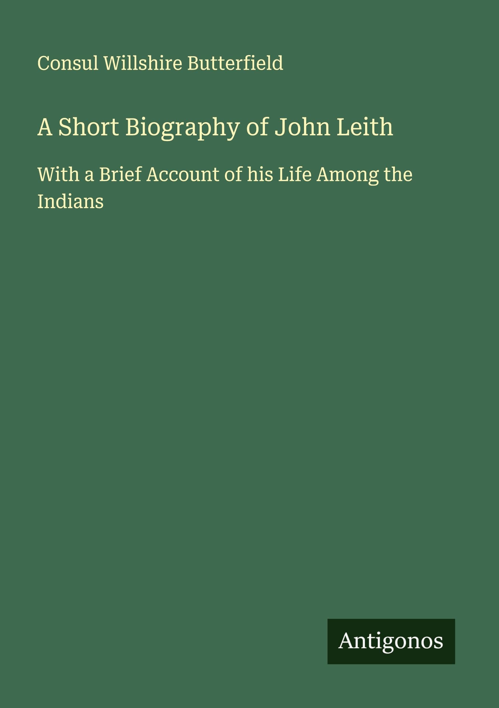 A Short Biography of John Leith Classics