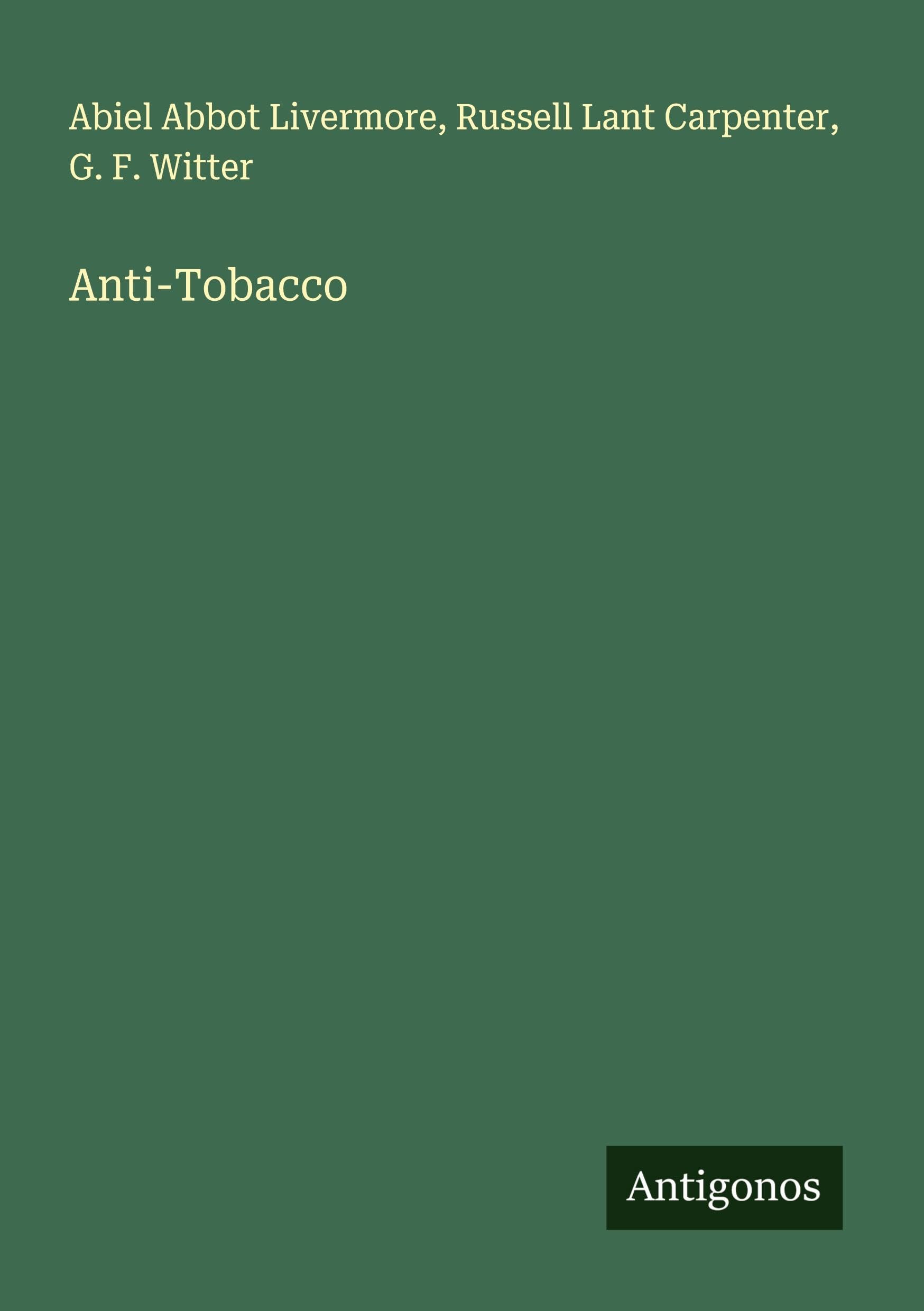 Anti-Tobacco Classics