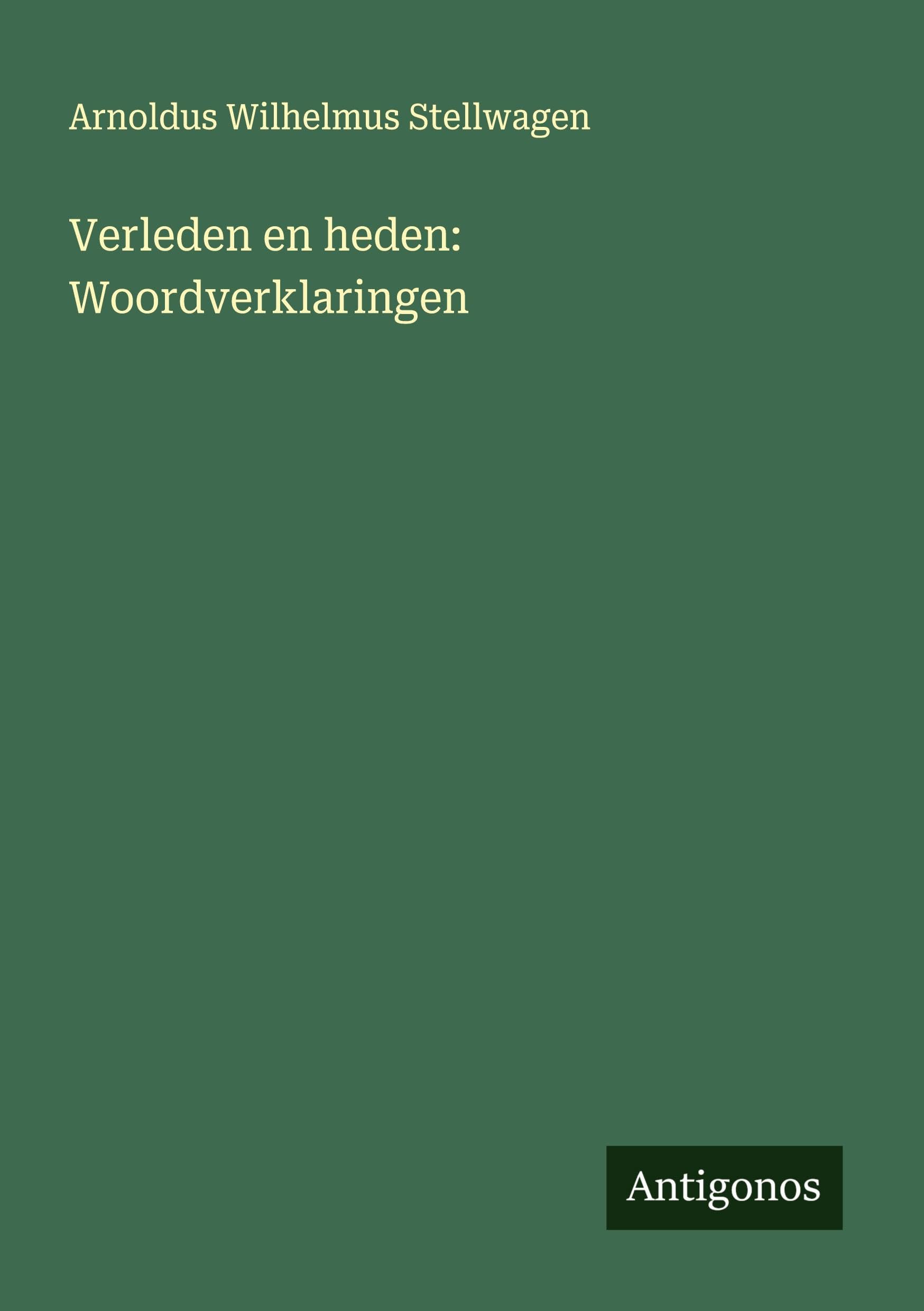 Verleden en heden: Woordverklaringen Classics