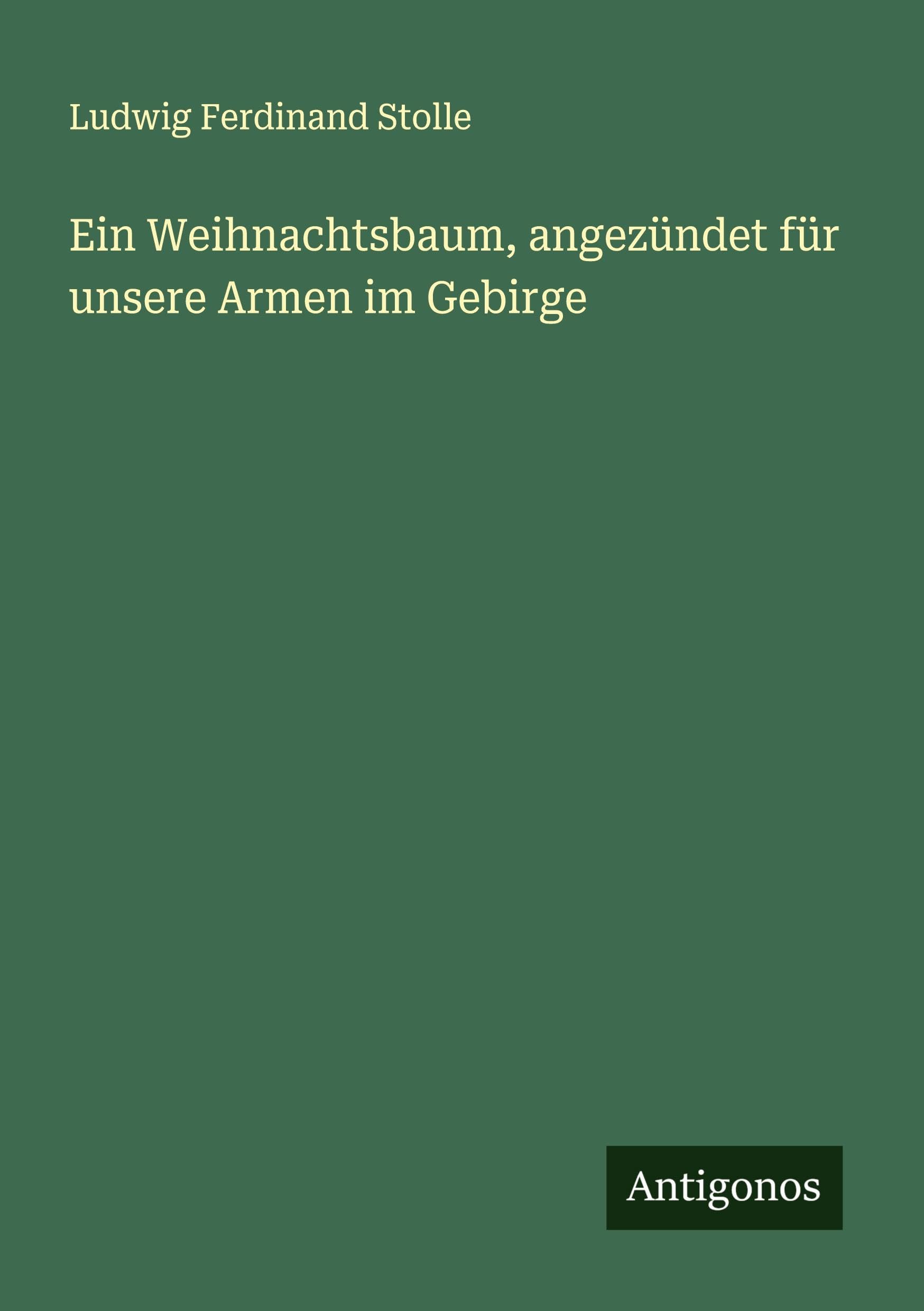 Ein Weihnachtsbaum, angezündet für unsere Armen im Gebirge Classics