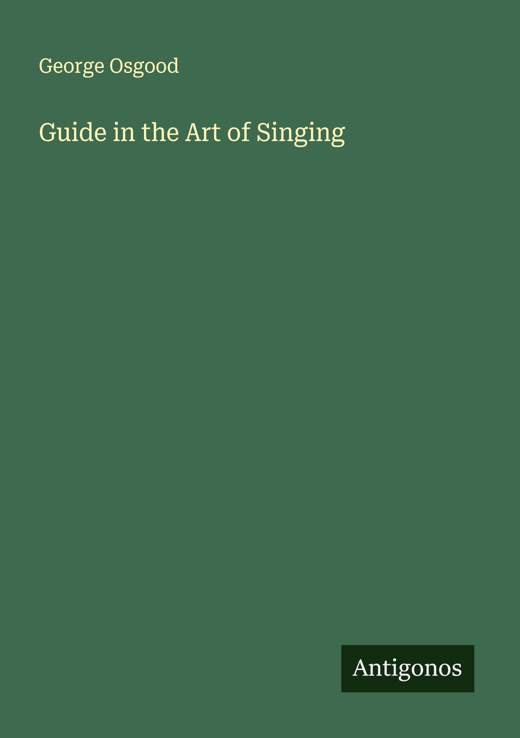 Guide in the Art of Singing Classics