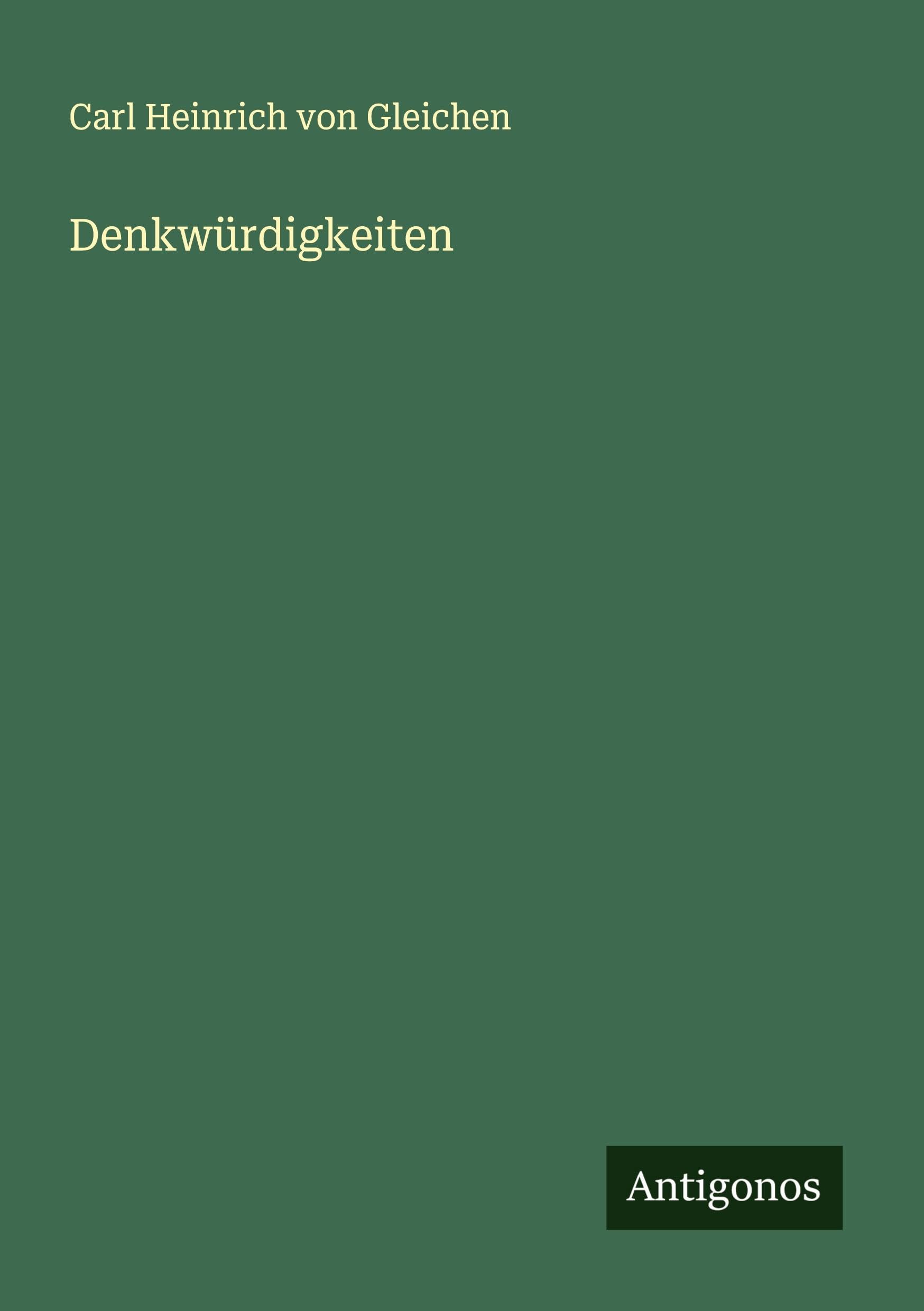 Denkwürdigkeiten Classics