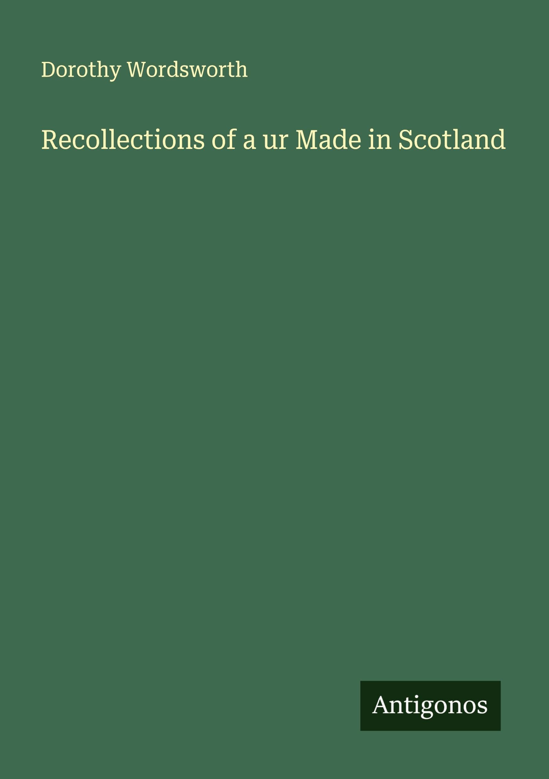 Recollections of a ur Made in Scotland Classics