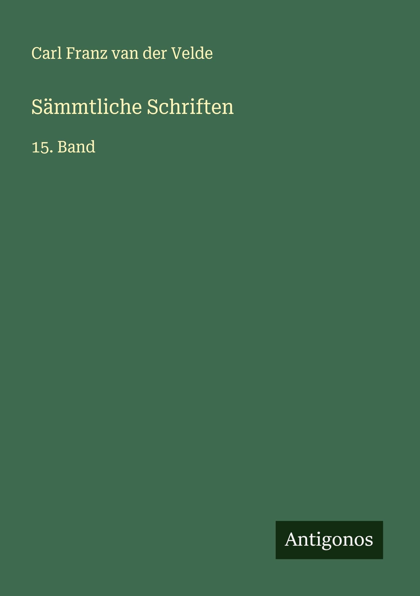 Sämmtliche Schriften Classics